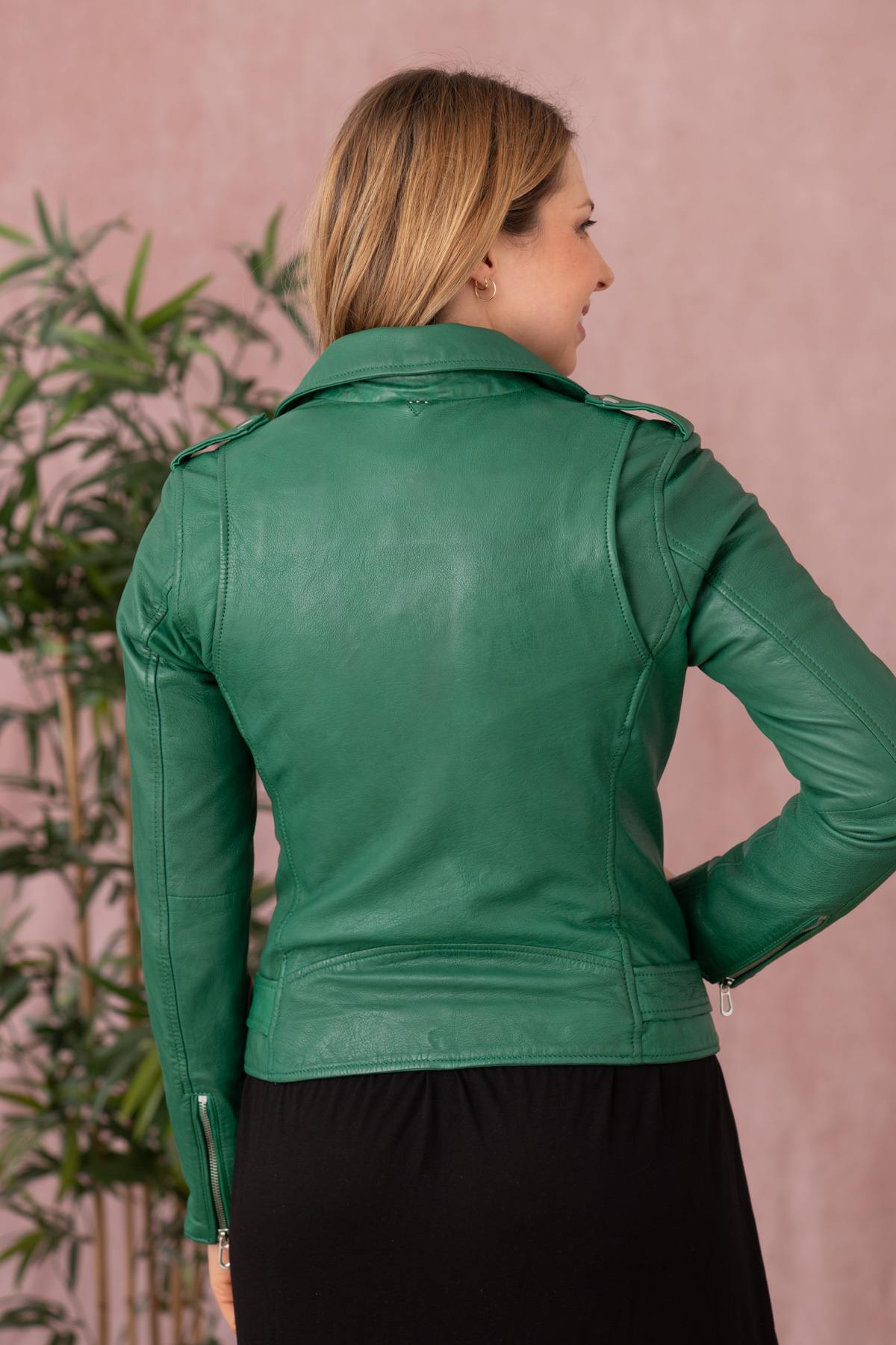 Damen Jacke Rose Garden PAULA LAMB VITA HOLLY GREEN — Ansicht 5