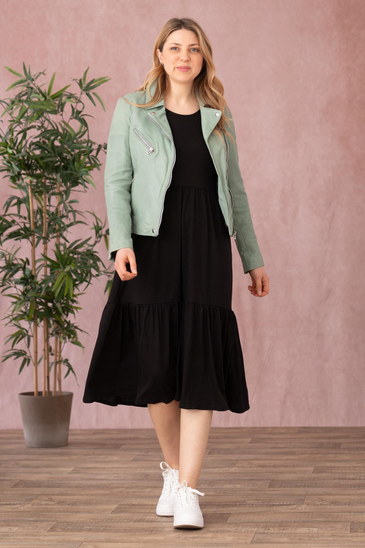 Giacche Donna Rose Garden OLYMPE LAMB VITA JADE — vista 6