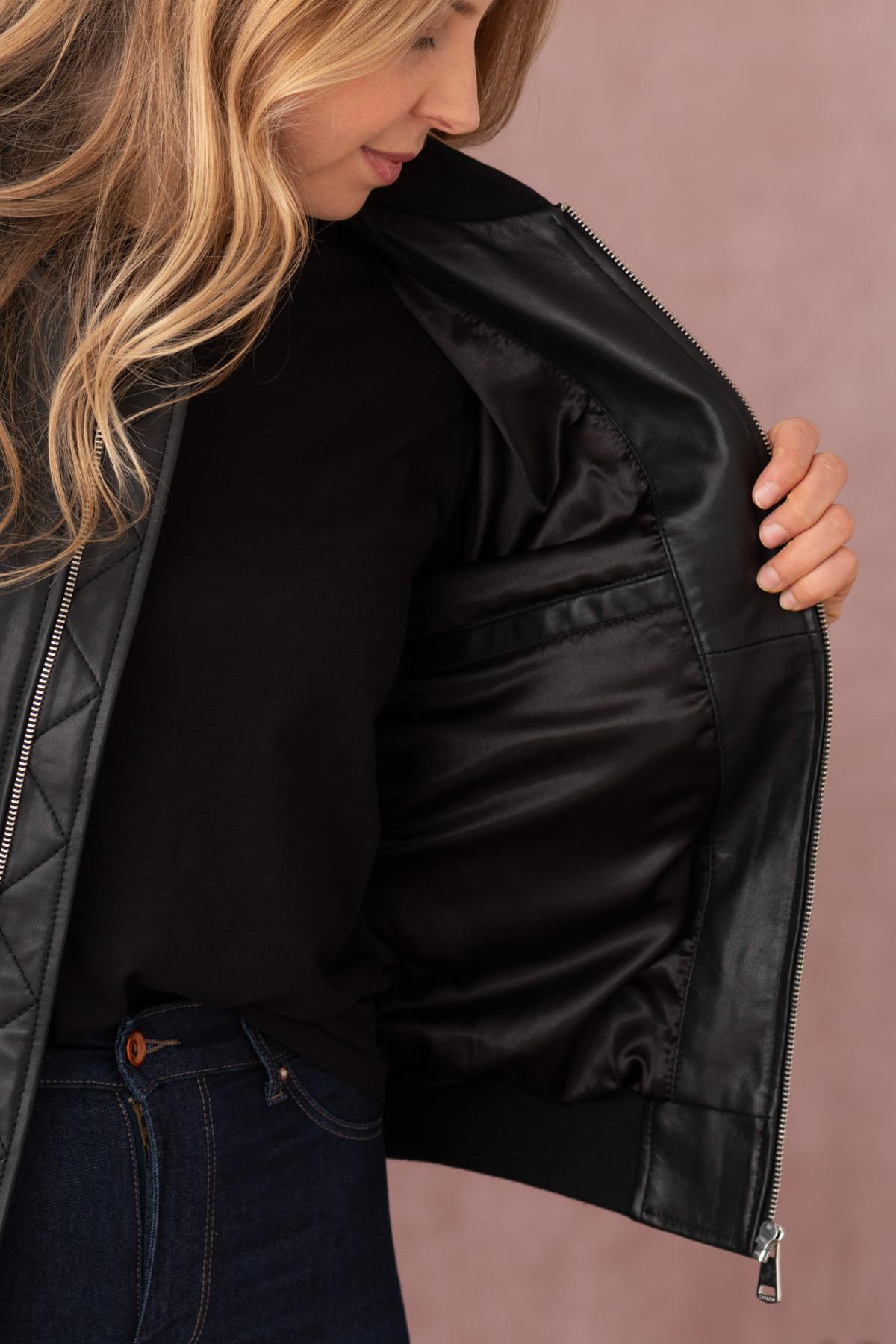 Giacche Donna Cityzen NAGANO BLACK — vista 8