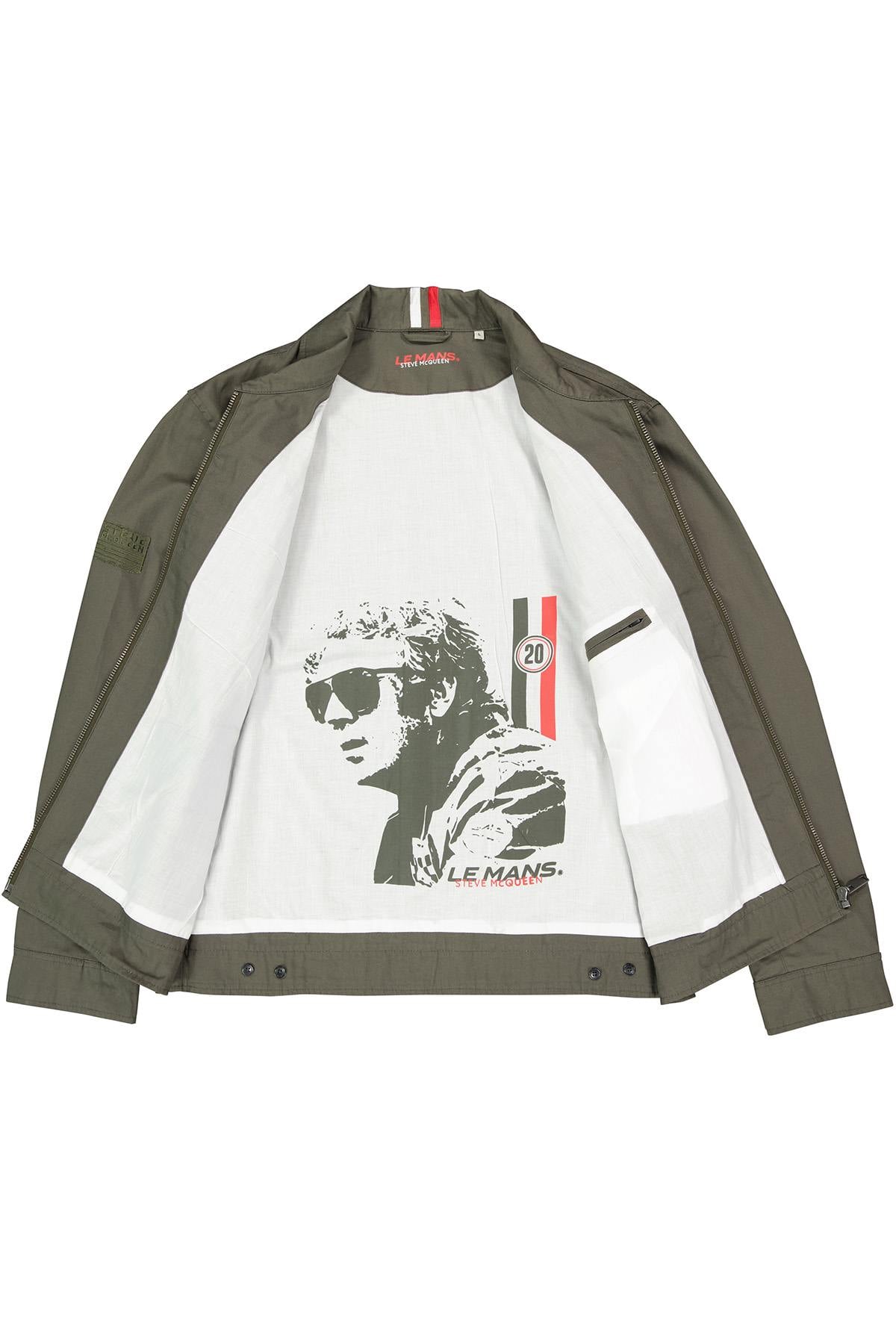 Chaqueta Hombre Steve Mcqueen JACKET KS561-324 KAKI — vista 4