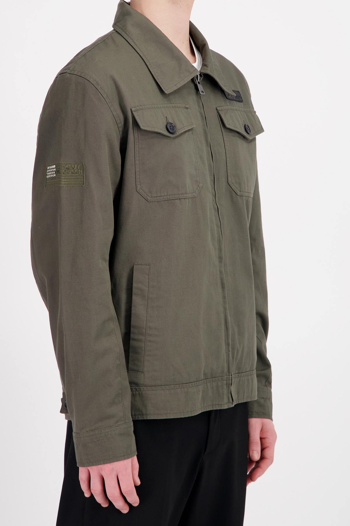 Chaqueta Hombre Steve Mcqueen JACKET KS561-324 KAKI — vista 3