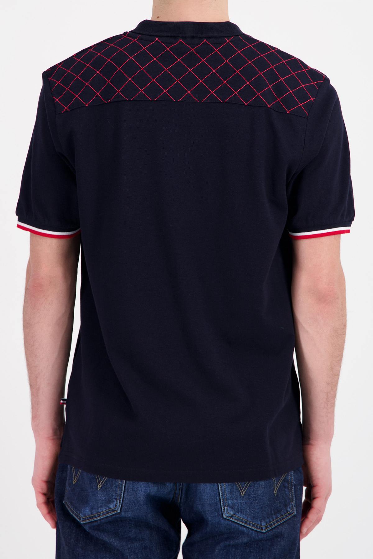 Polo Homme 24h Le Mans POLO POM01-100 MARINE — vue 2