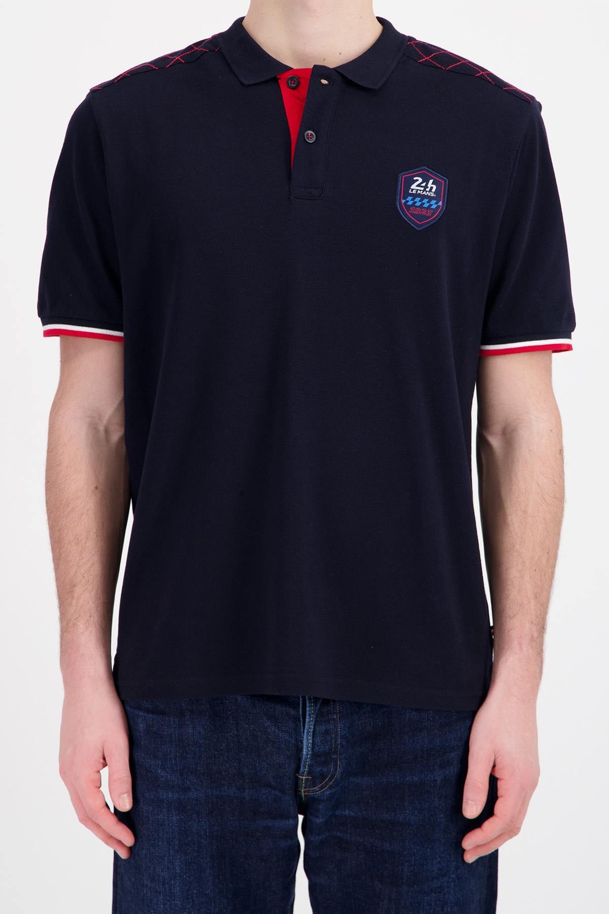 Polo Homme 24h Le Mans POLO POM01-100 MARINE — vue 1