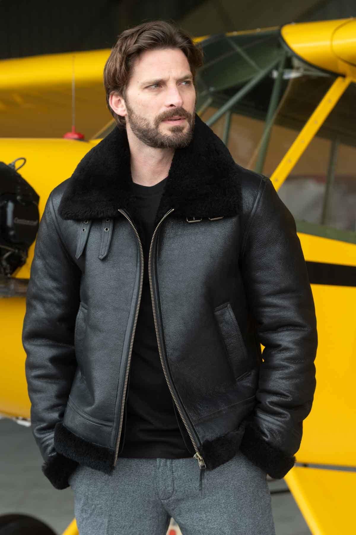 Chaqueta Hombre Cityzen BERLIN BLACK — vista 1