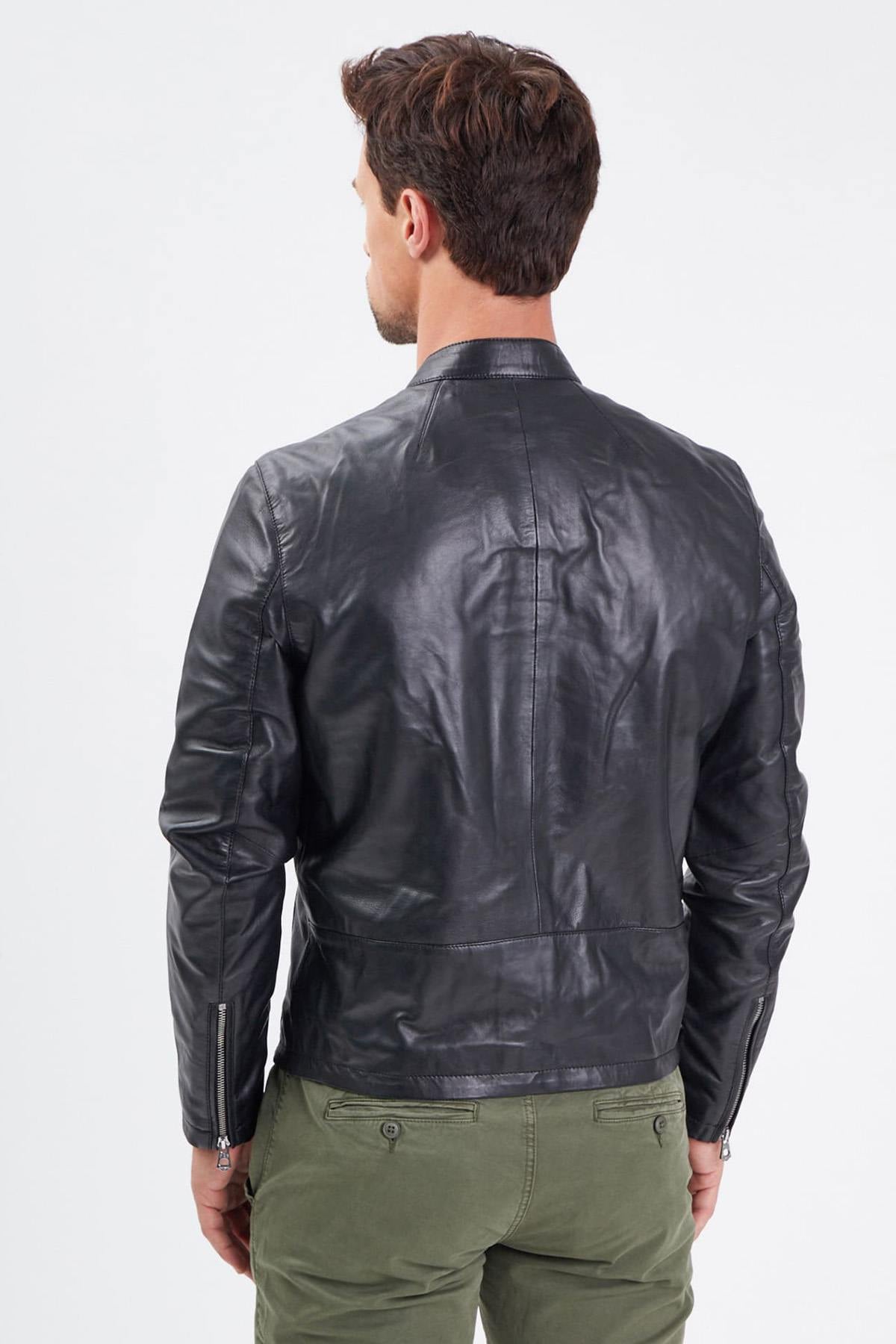Blouson Homme Daytona ANTO SHEEP DUTTI BLACK — vue 5
