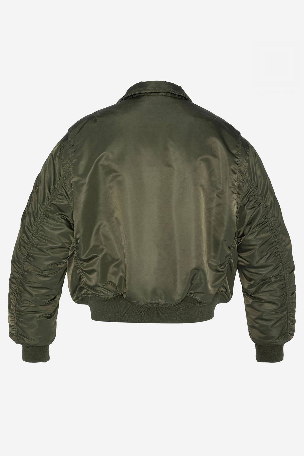 Blouson Homme Schott 21090RS ARMY KAKI — vue 8