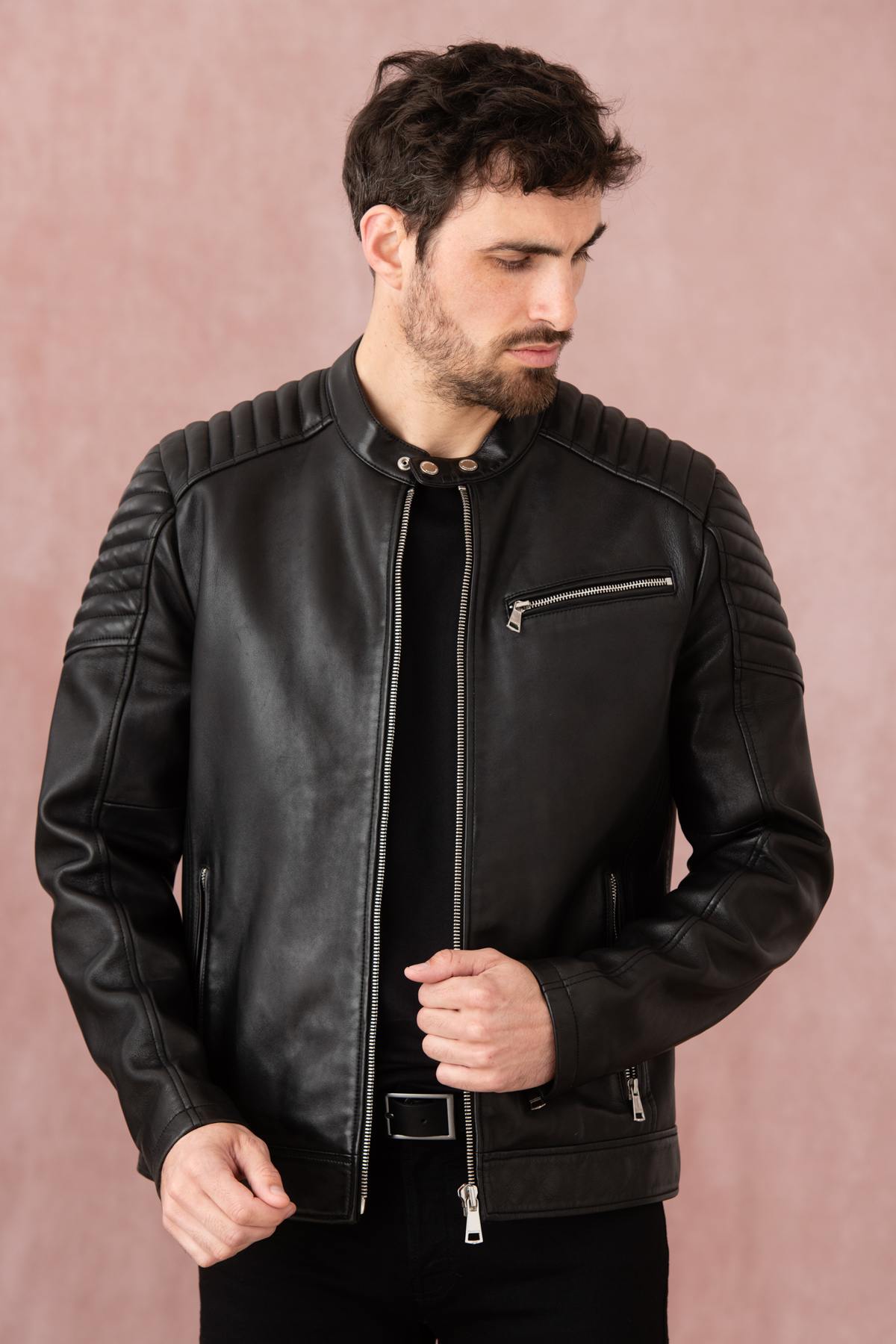 Giacche Uomo Redskins MARTINI PICKLE BLACK — vista 1