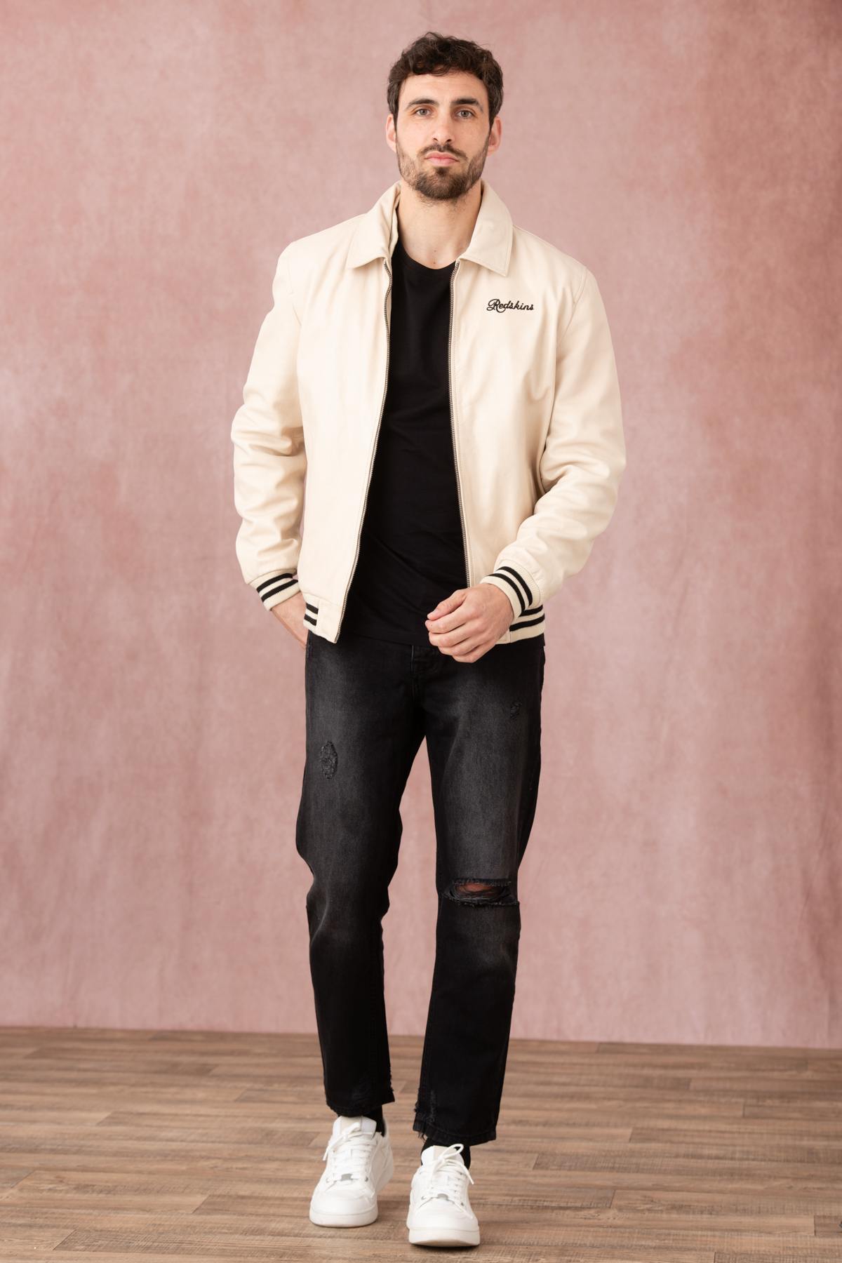 Giacche Uomo Redskins SPARK CARAT WHITE — vista 2