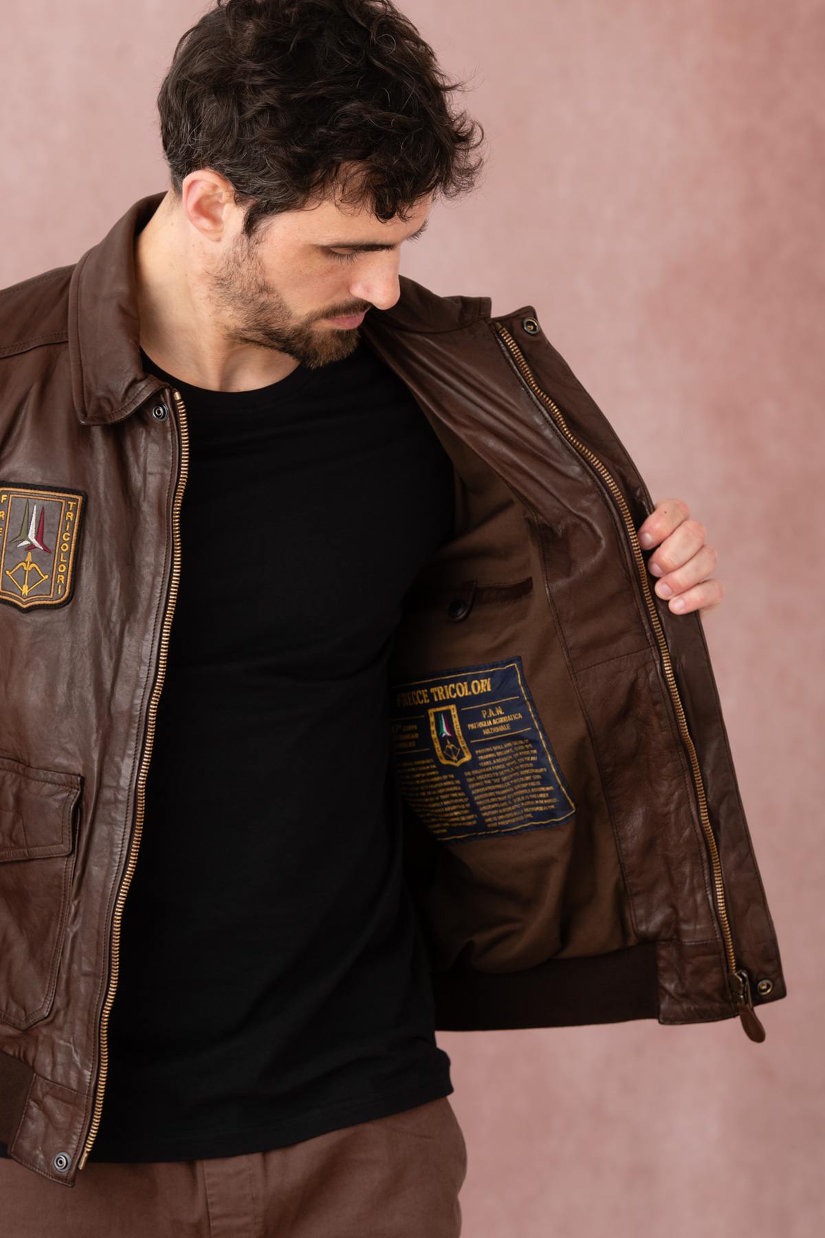 Chaqueta Hombre Aeronautica Militare PN5038PL147 00002 TESTA DI MORO — vista 7