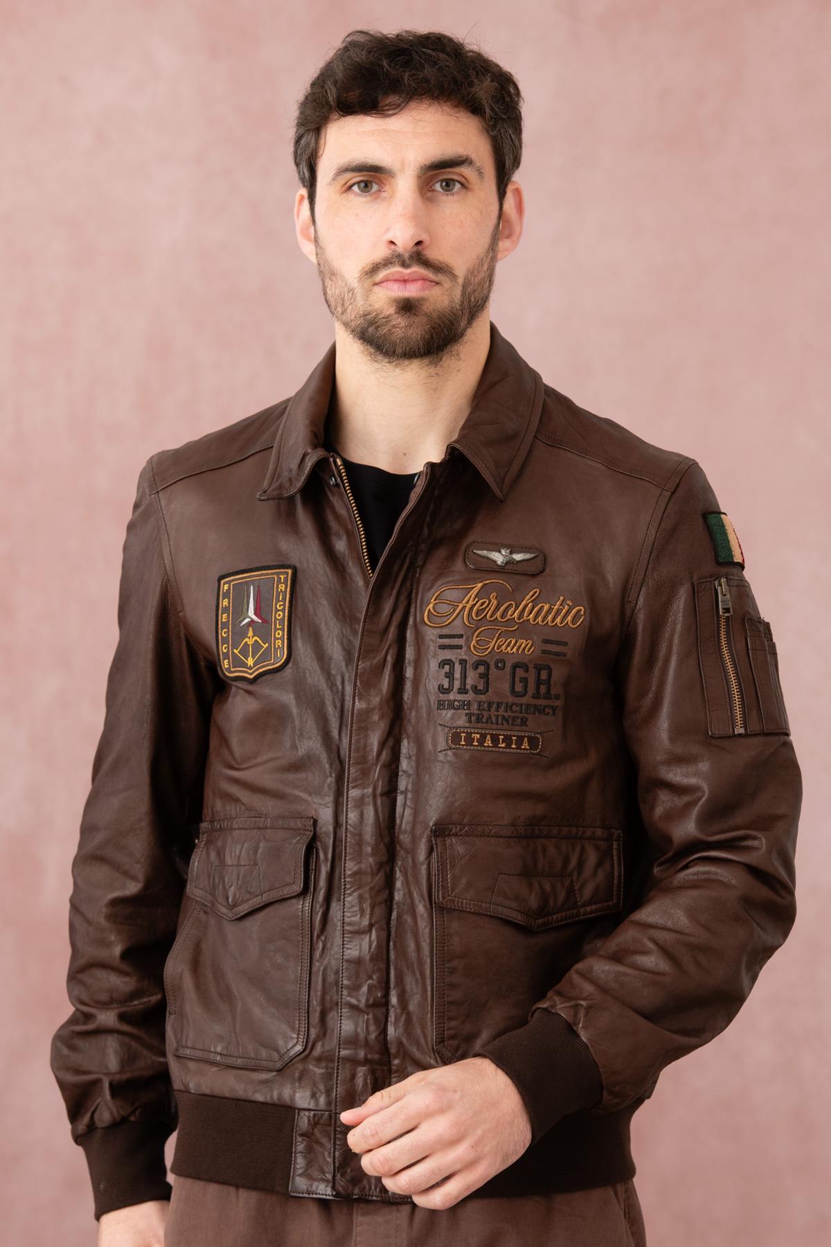 Chaqueta Hombre Aeronautica Militare PN5038PL147 00002 TESTA DI MORO — vista 4