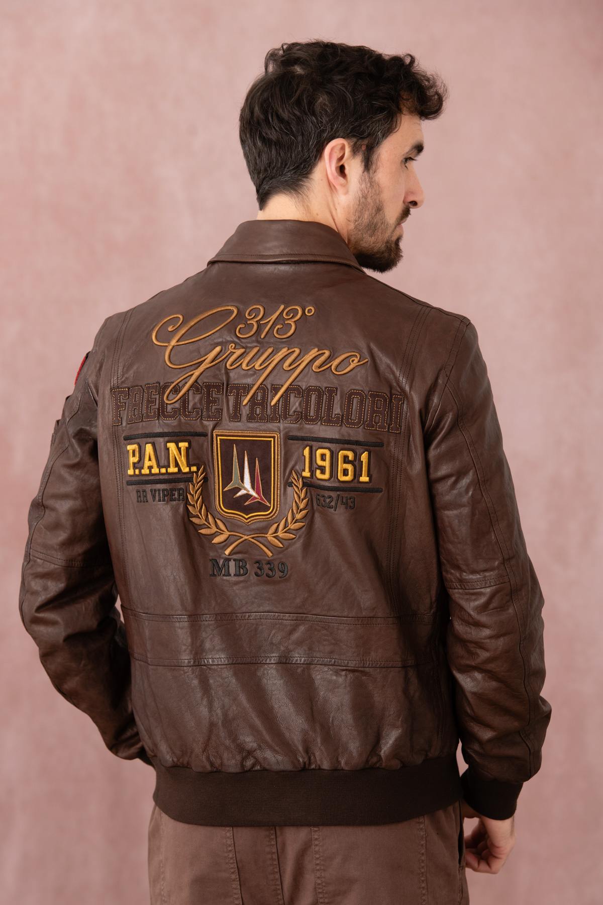 Chaqueta Hombre Aeronautica Militare PN5038PL147 00002 TESTA DI MORO — vista 2