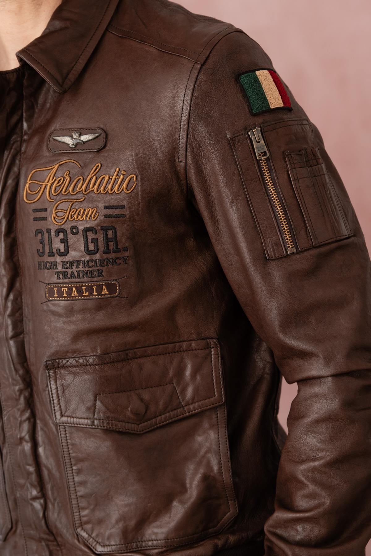 Chaqueta Hombre Aeronautica Militare PN5038PL147 00002 TESTA DI MORO — vista 5