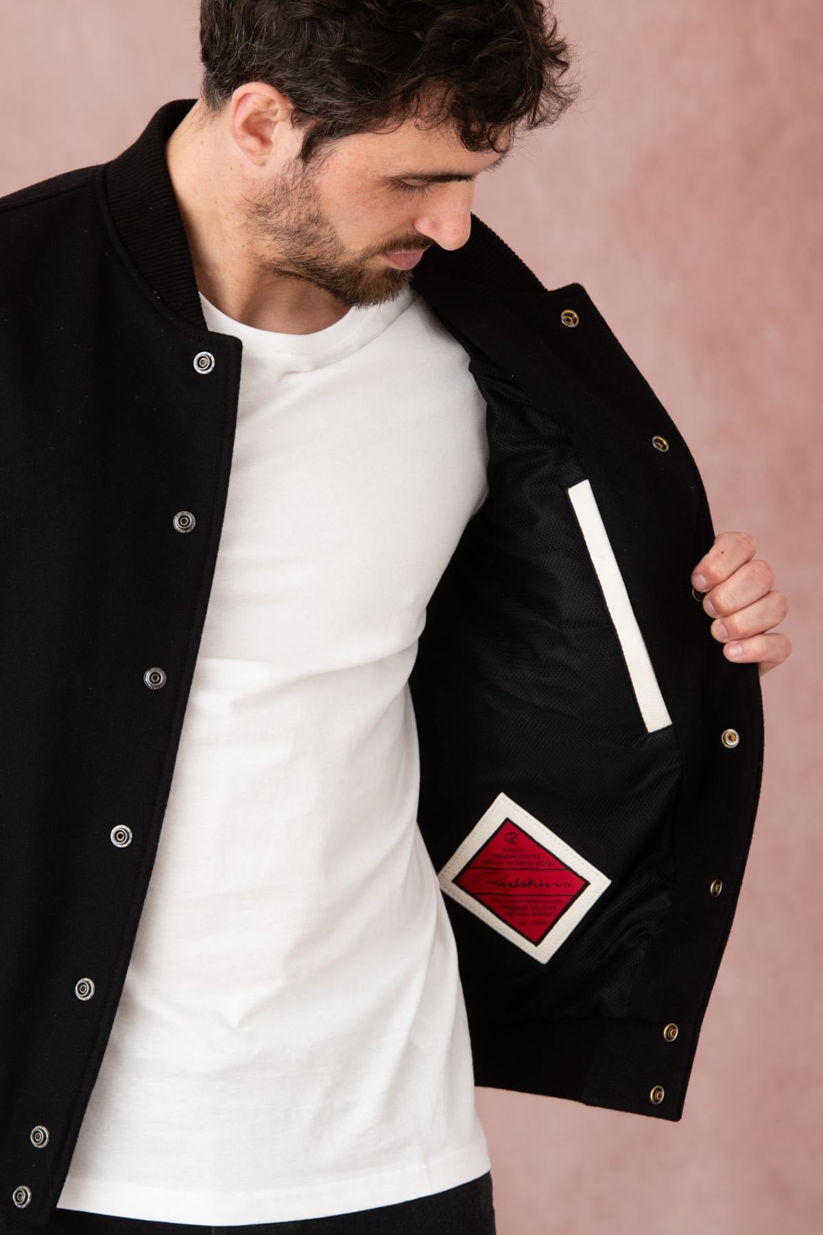 Chaqueta Hombre Redskins FORD HATCH BLACK — vista 4
