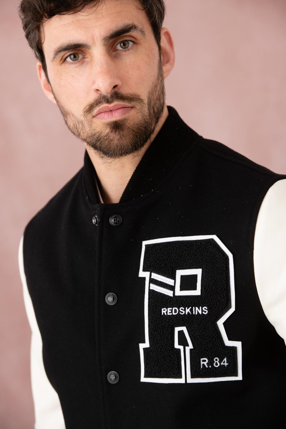 Chaqueta Hombre Redskins FORD HATCH BLACK — vista 7