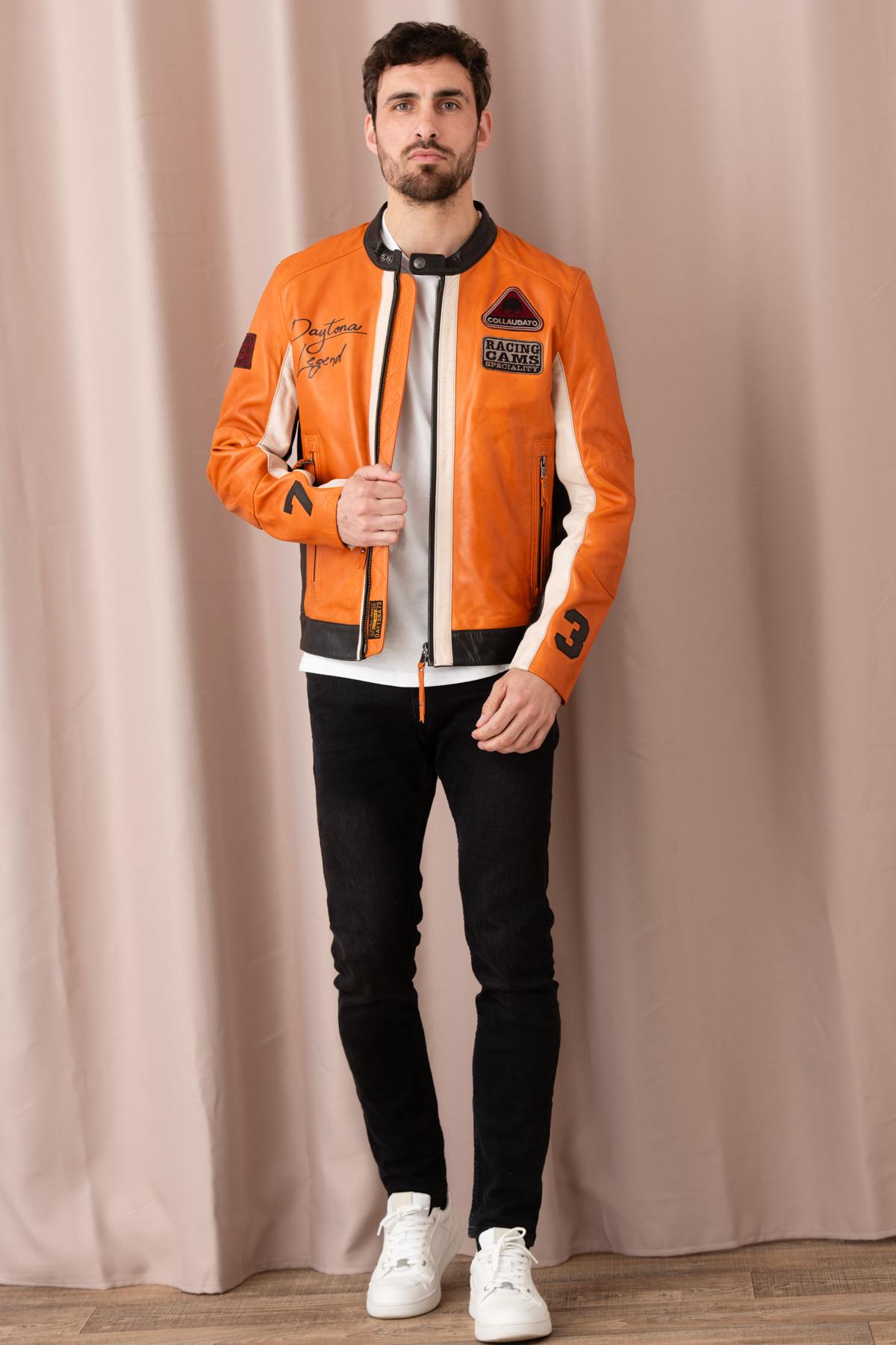 Chaqueta Hombre Daytona BOLLER SHEEP ATLAS VEG BURNT ORANGE — vista 7