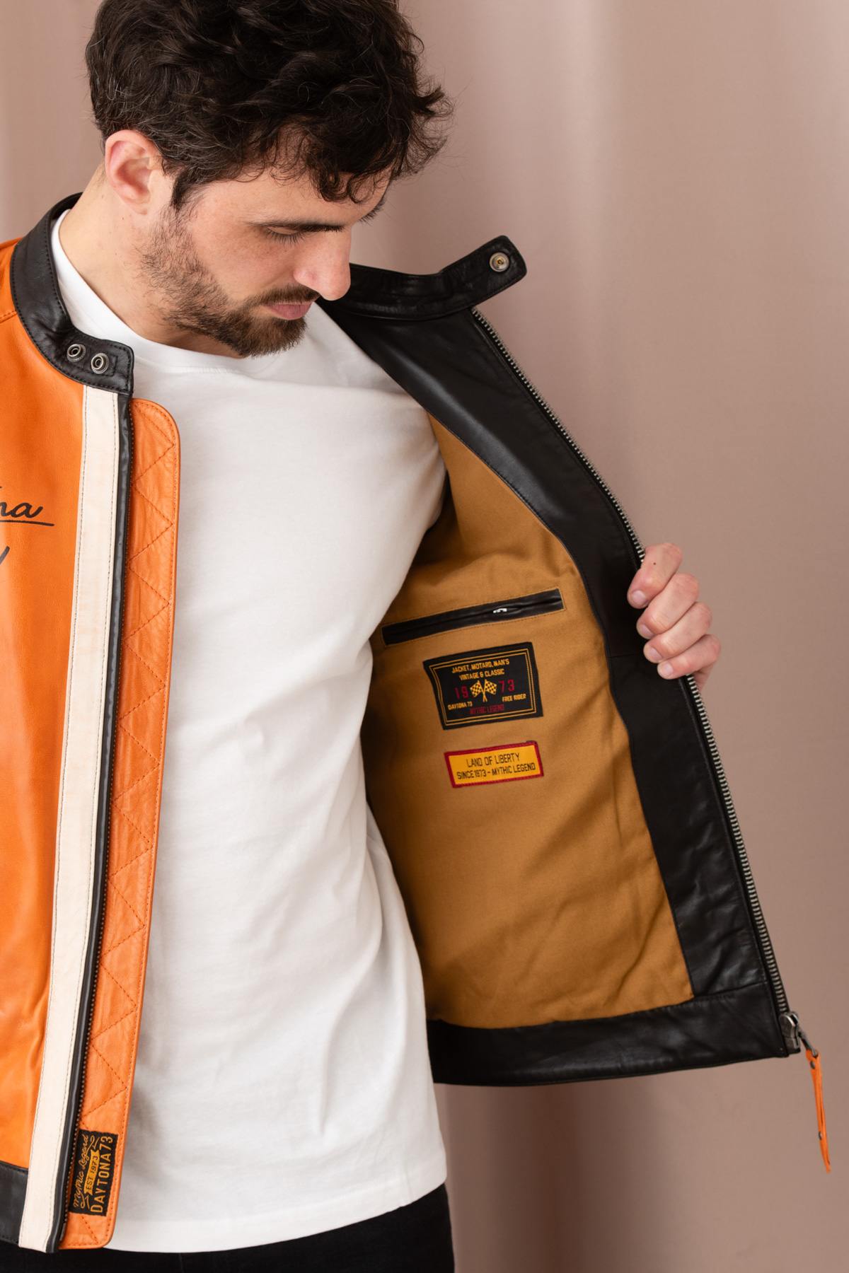 Chaqueta Hombre Daytona BOLLER SHEEP ATLAS VEG BURNT ORANGE — vista 6