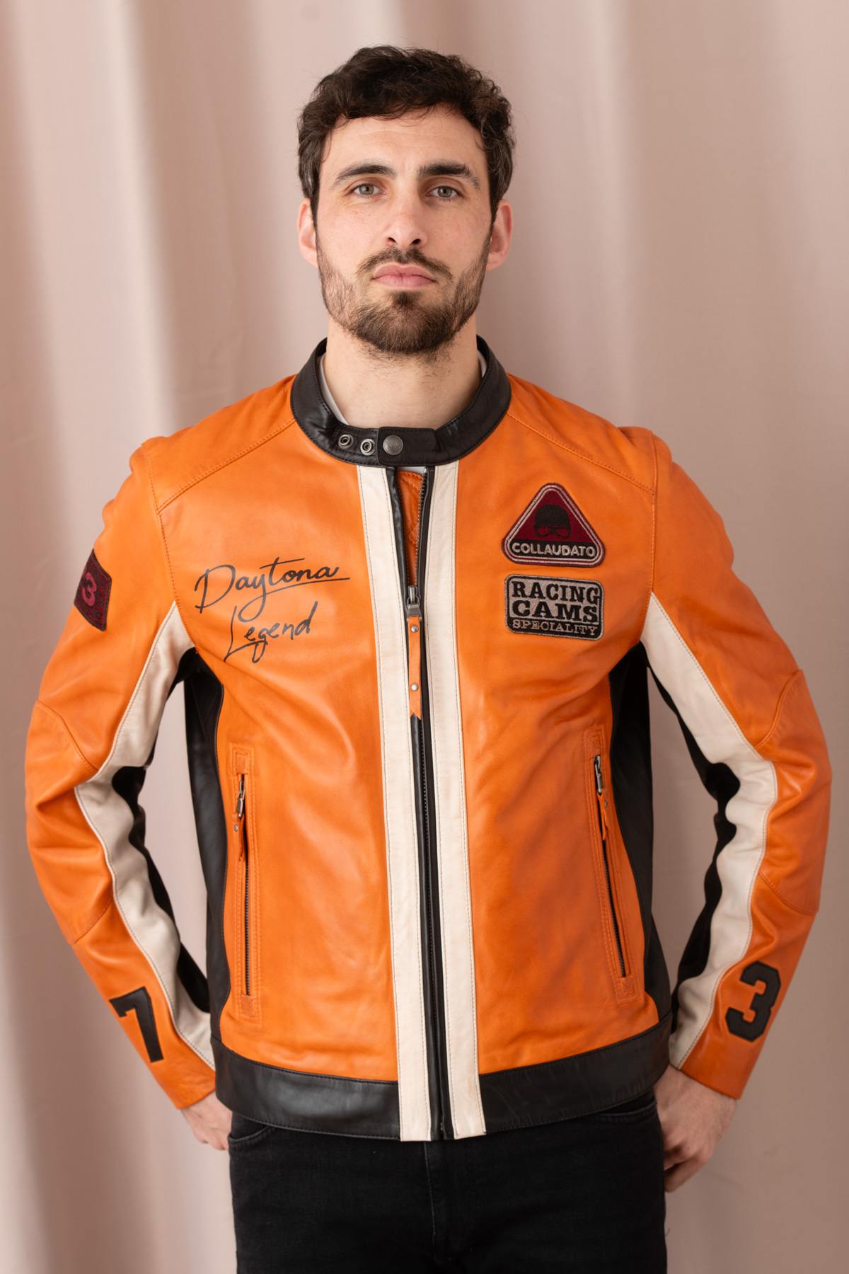 Chaqueta Hombre Daytona BOLLER SHEEP ATLAS VEG BURNT ORANGE — vista 1