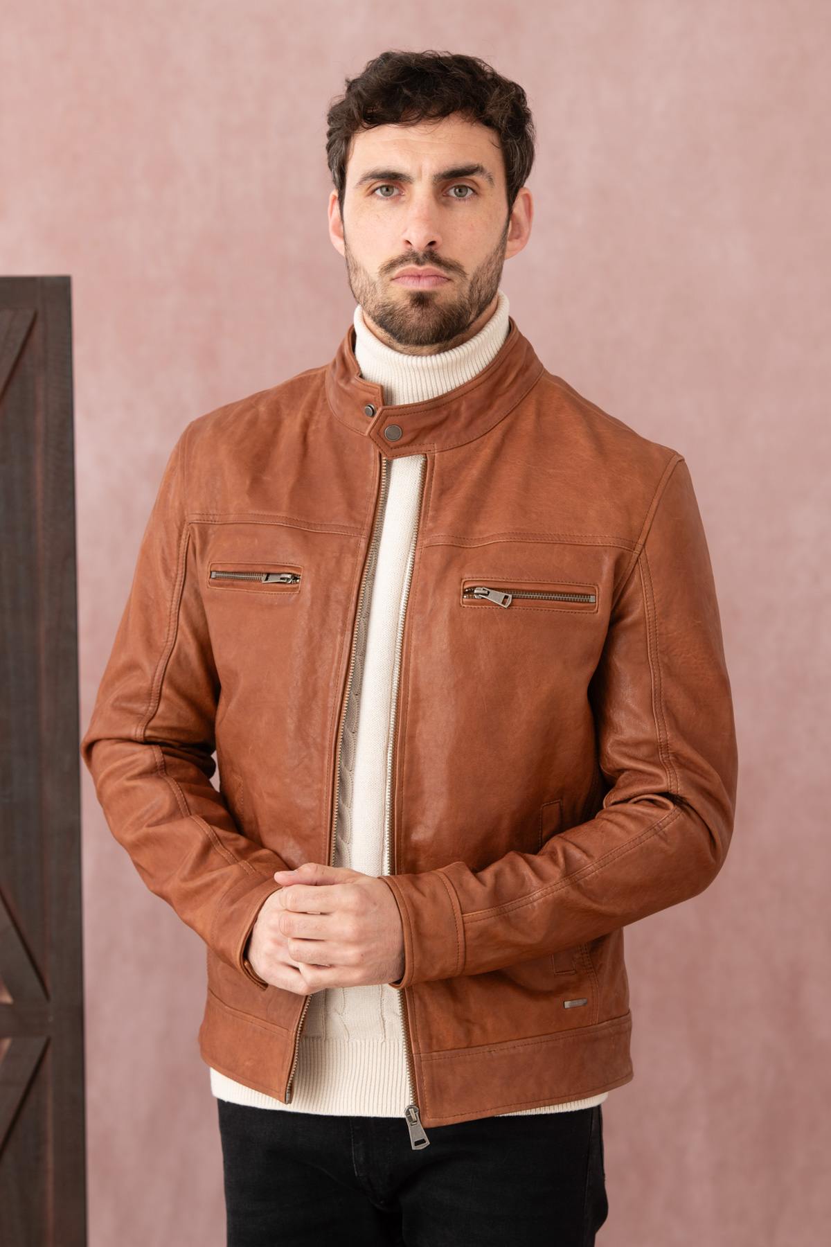 Herren Jacke Cityzen JACKSON EARTH TAN — Ansicht 3