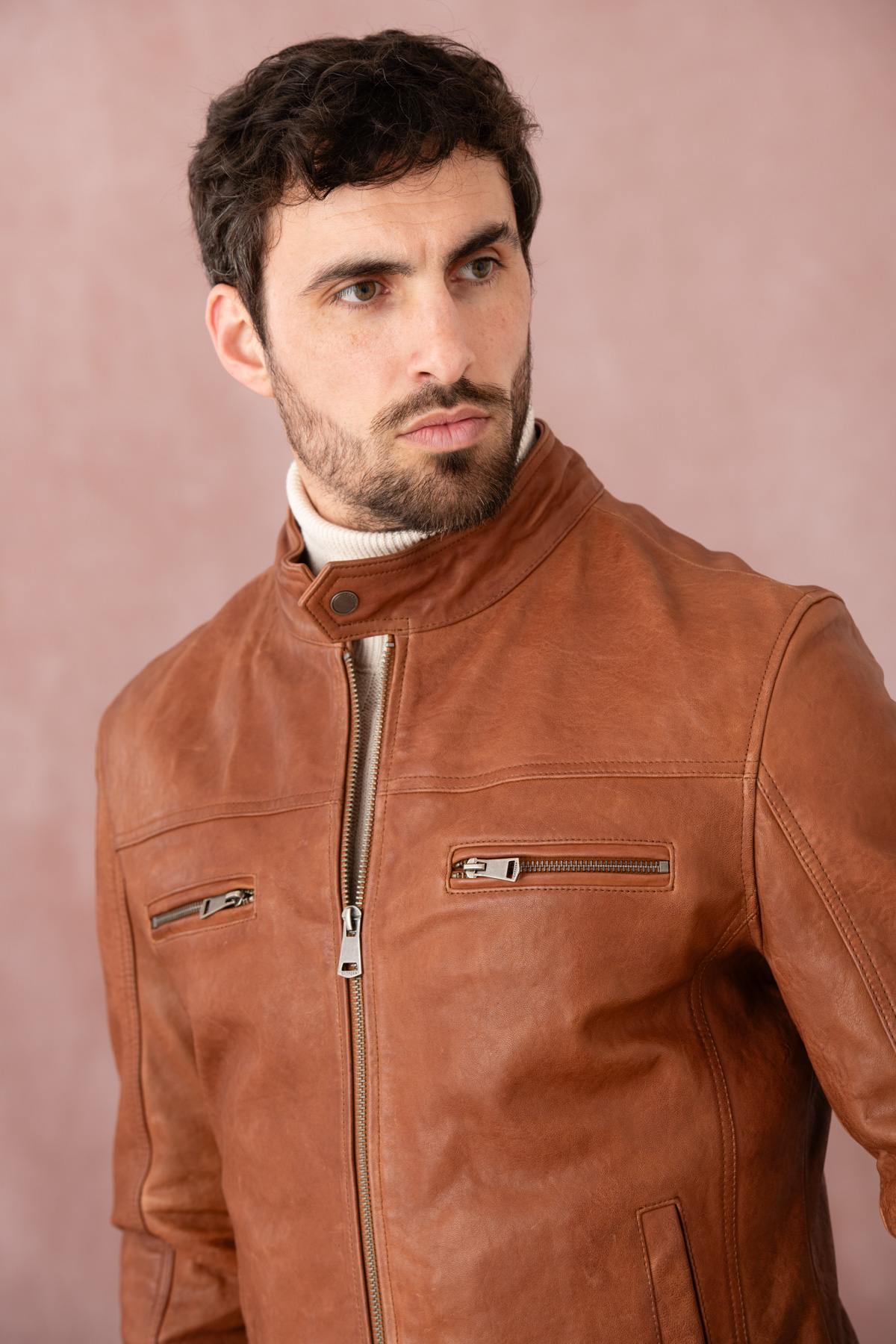Herren Jacke Cityzen JACKSON EARTH TAN — Ansicht 8