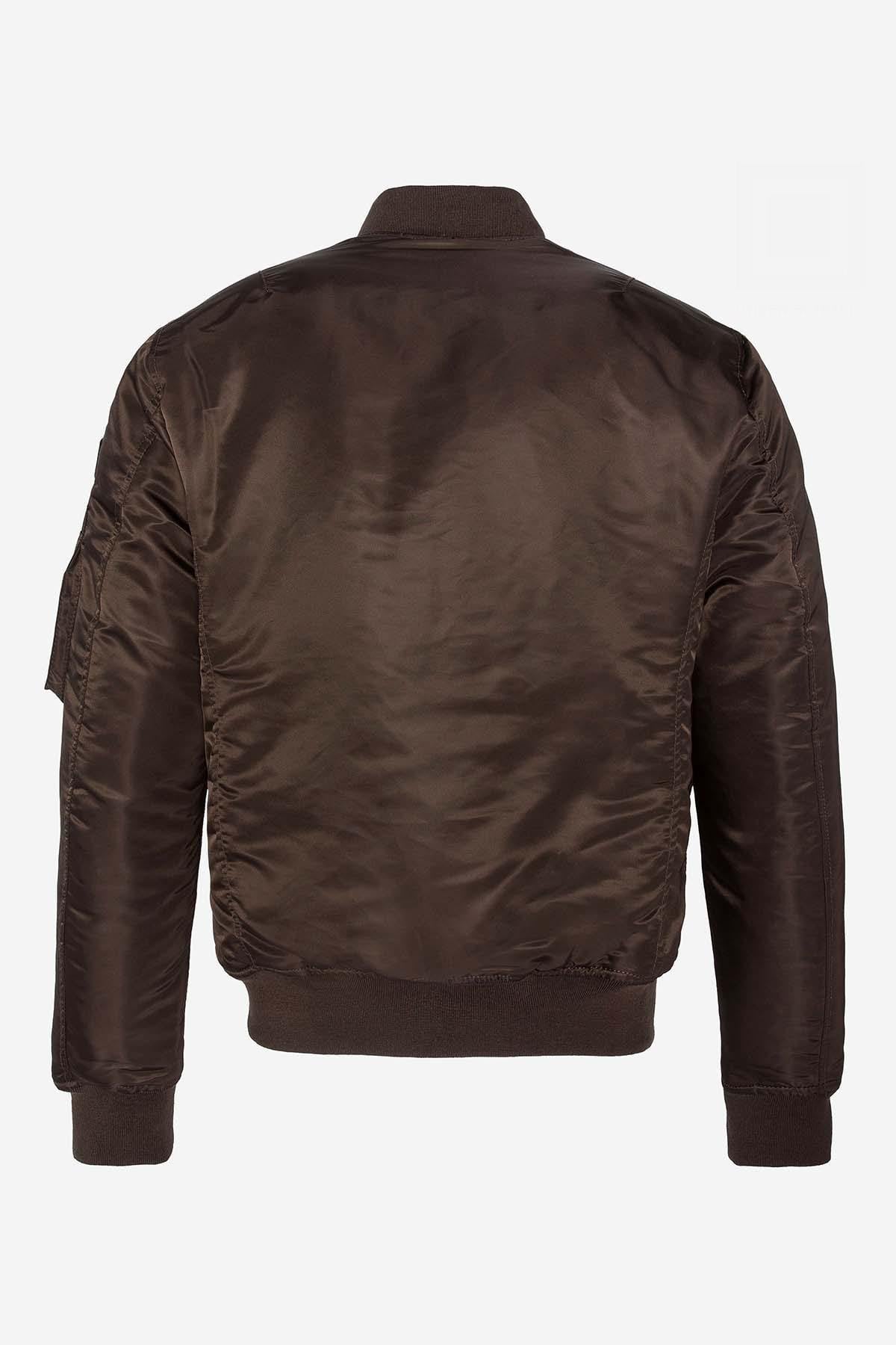 Herren Jacke Schott AIRFORCERS DARK BROWN — Ansicht 3