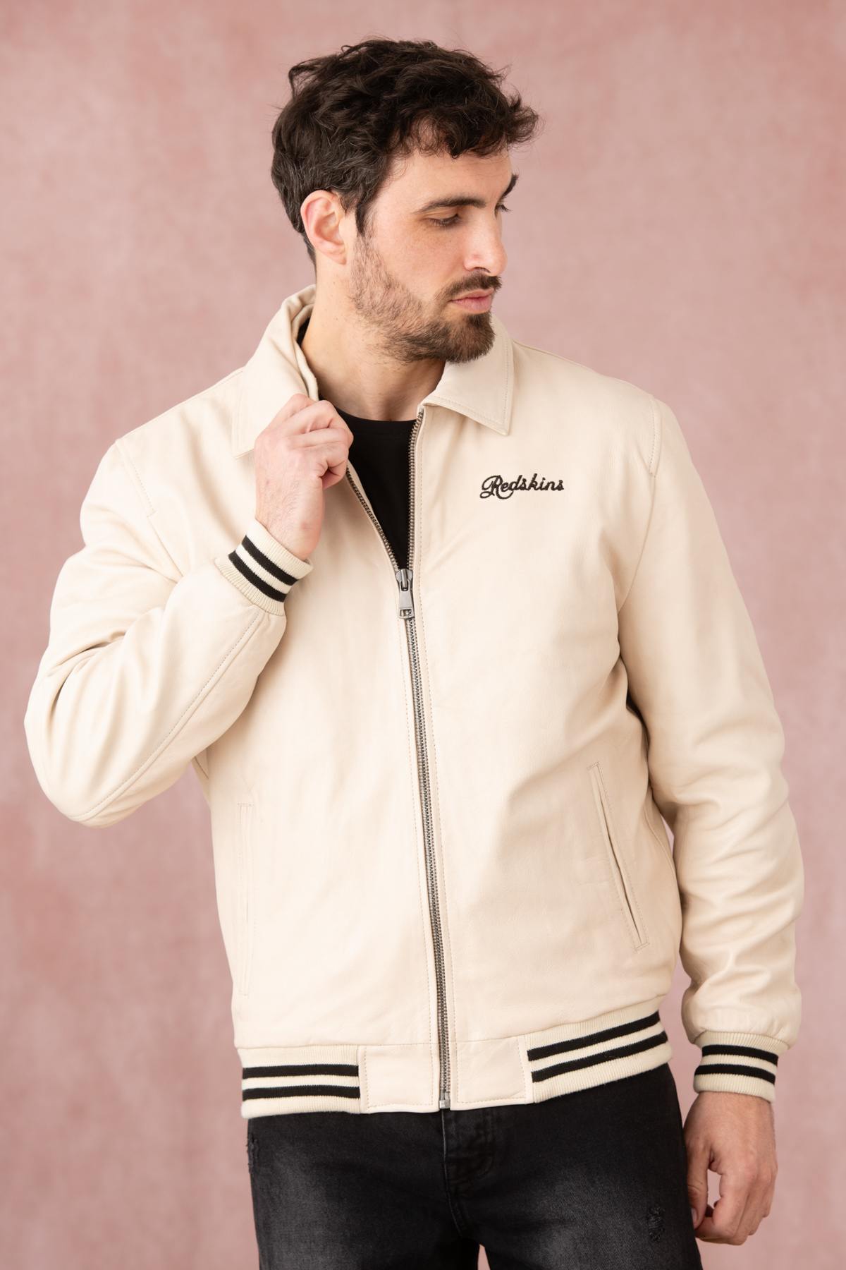 Giacche Uomo Redskins SPARK CARAT WHITE — vista 4