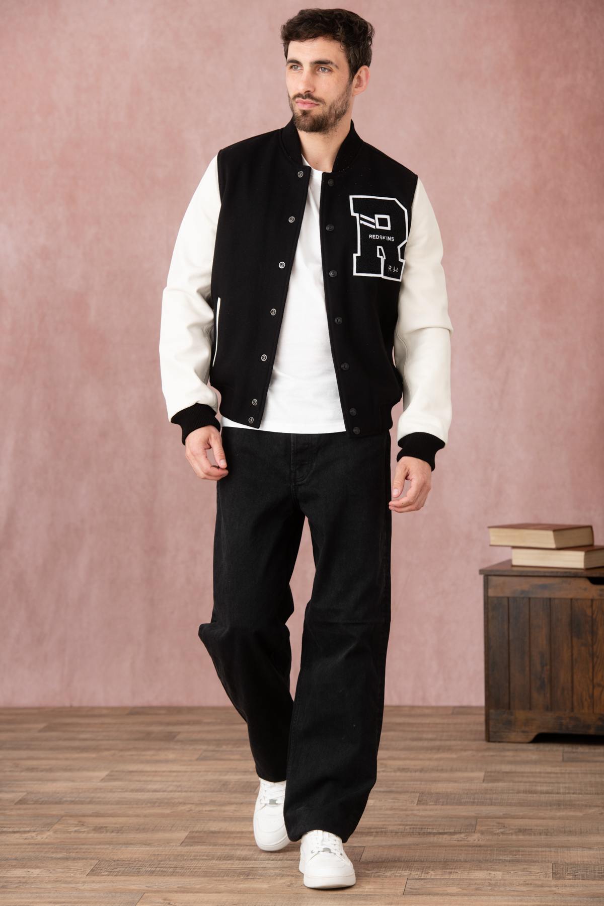 Chaqueta Hombre Redskins FORD HATCH BLACK — vista 5