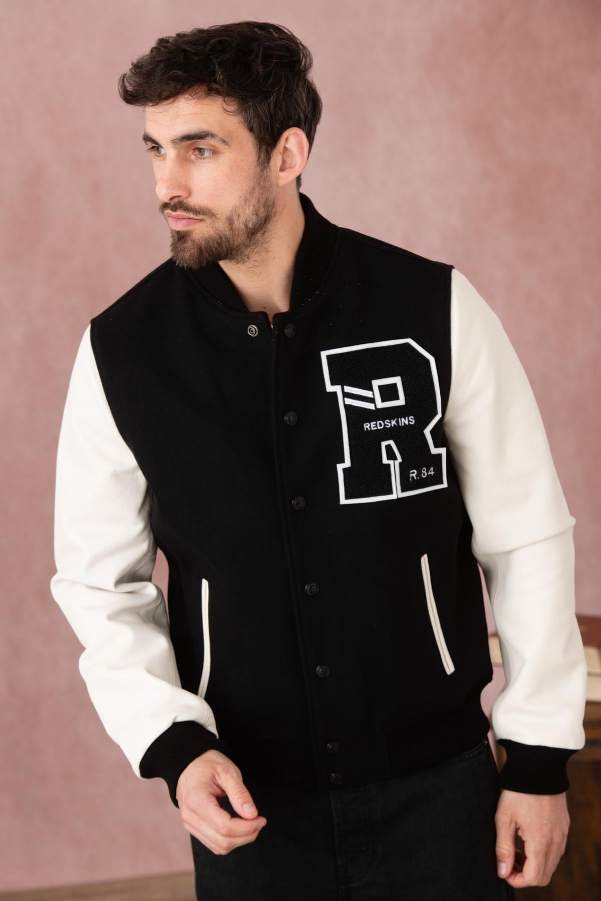 Chaqueta Hombre Redskins FORD HATCH BLACK — vista 2