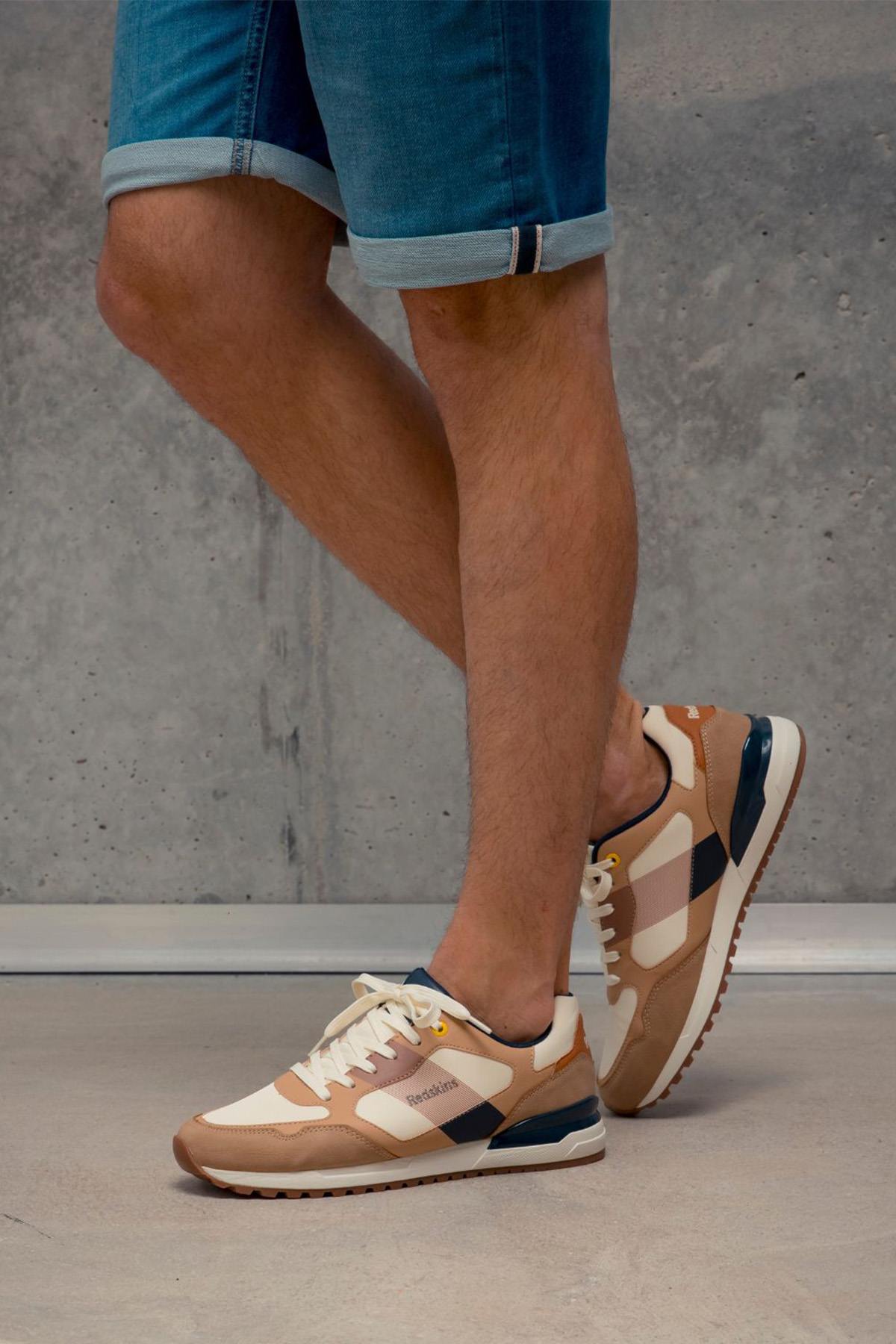 Herren Schuhe Redskins OBVIOUS BEIGE COGNAC MARINE — Ansicht 2