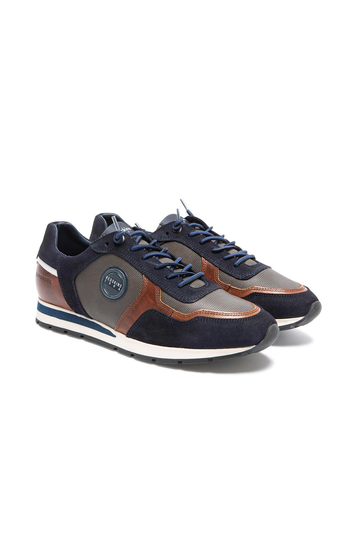 Calzados Hombre Redskins STITCH 2 MARINE+COGNAC+GRIS — vista 1