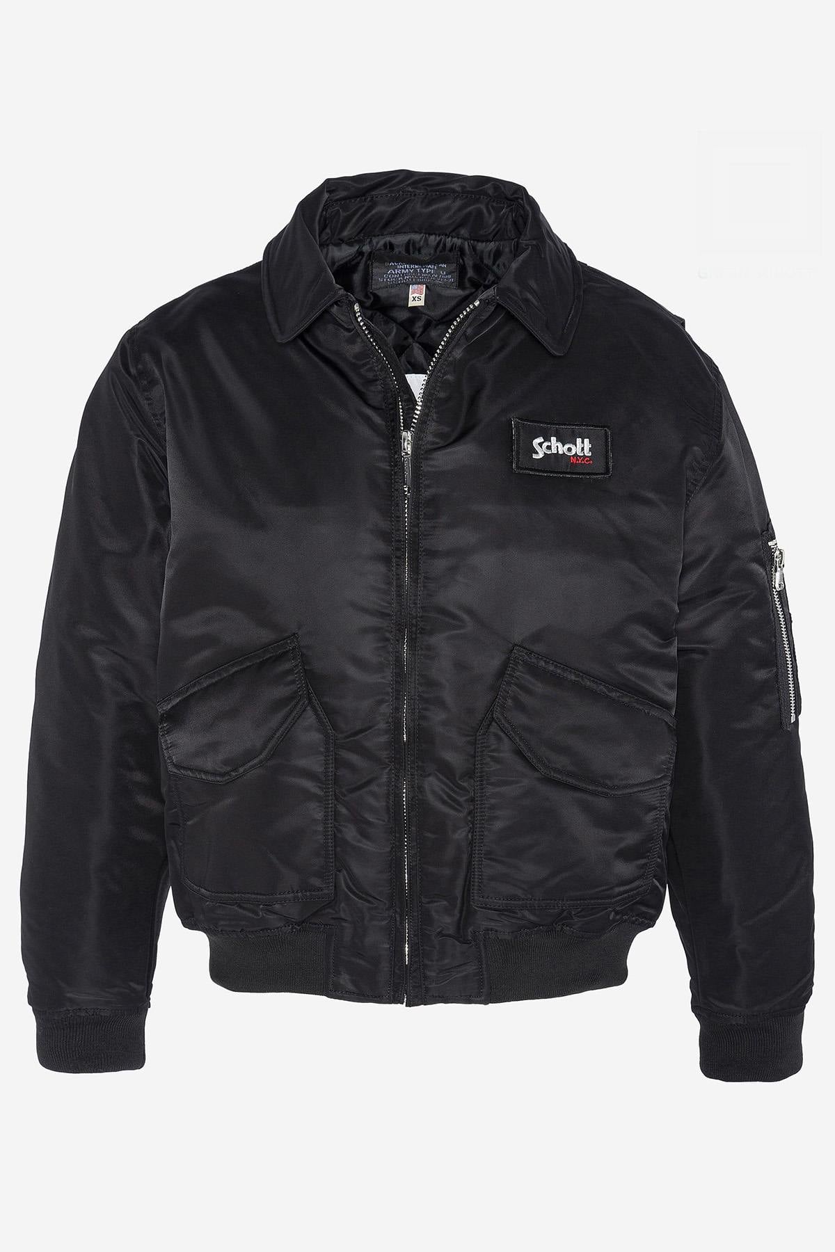 Chaqueta Mujeres Schott DANWRS BLACK — vista 5