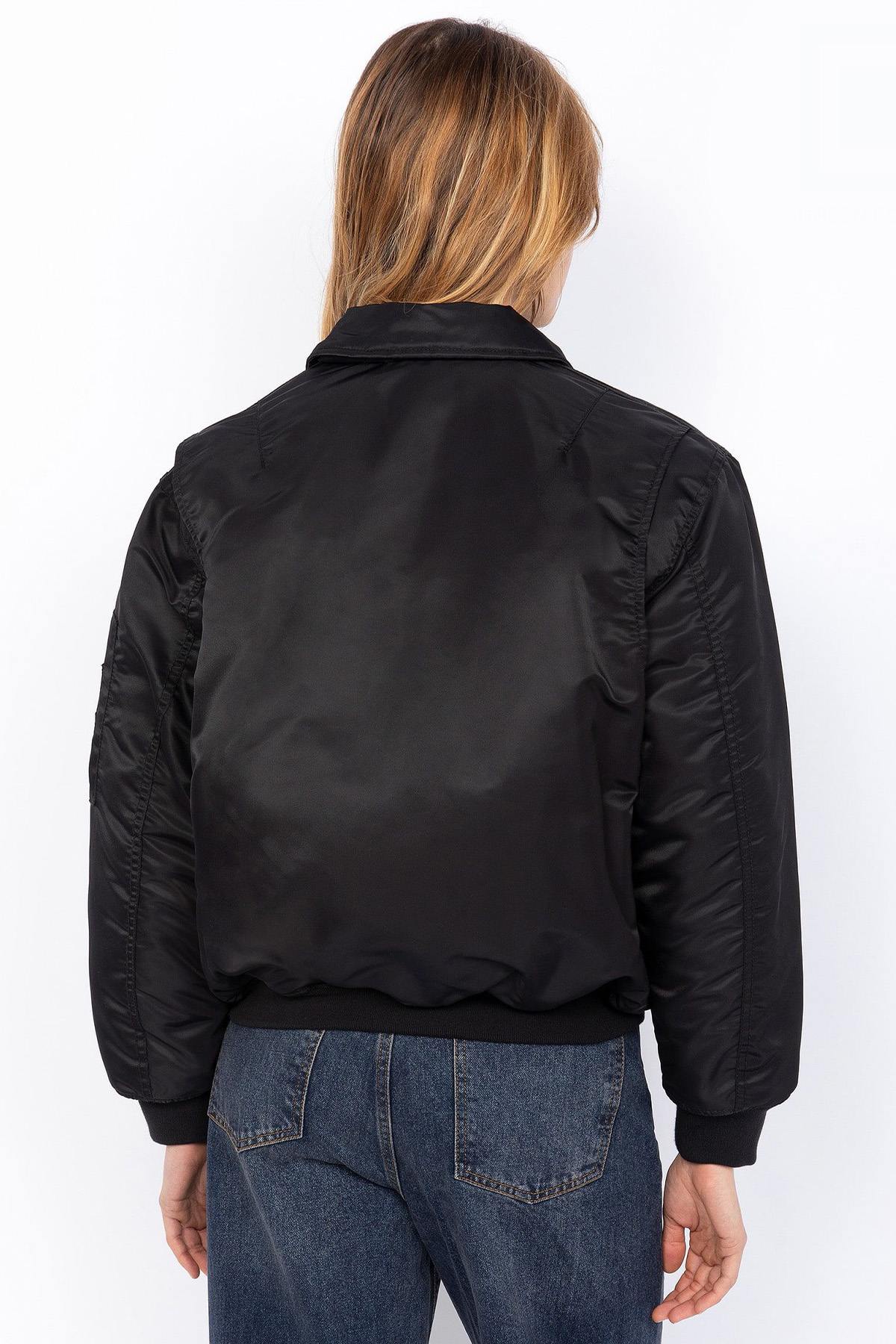 Chaqueta Mujeres Schott DANWRS BLACK — vista 4