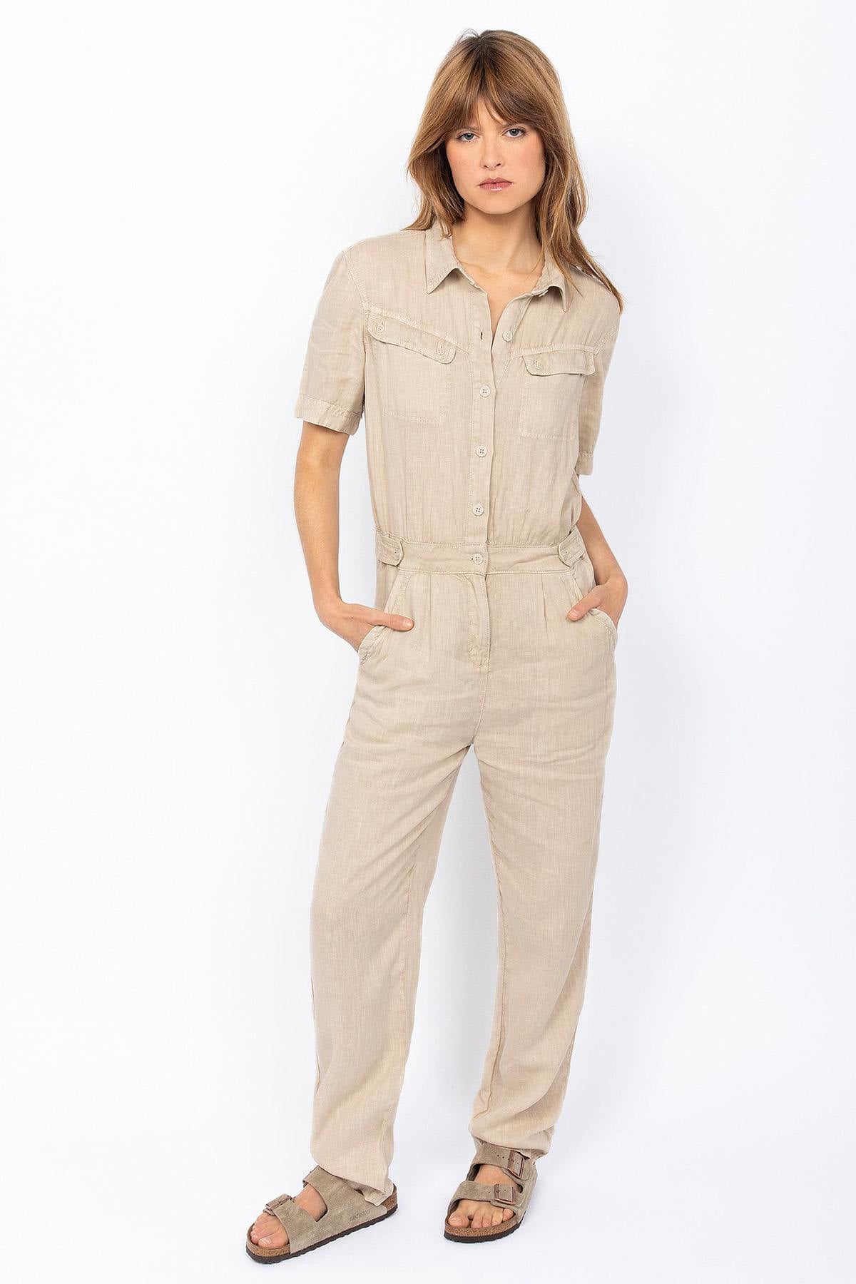 Falda/vestido Mujeres Schott TRJCLARIS70W NATURAL — vista 1