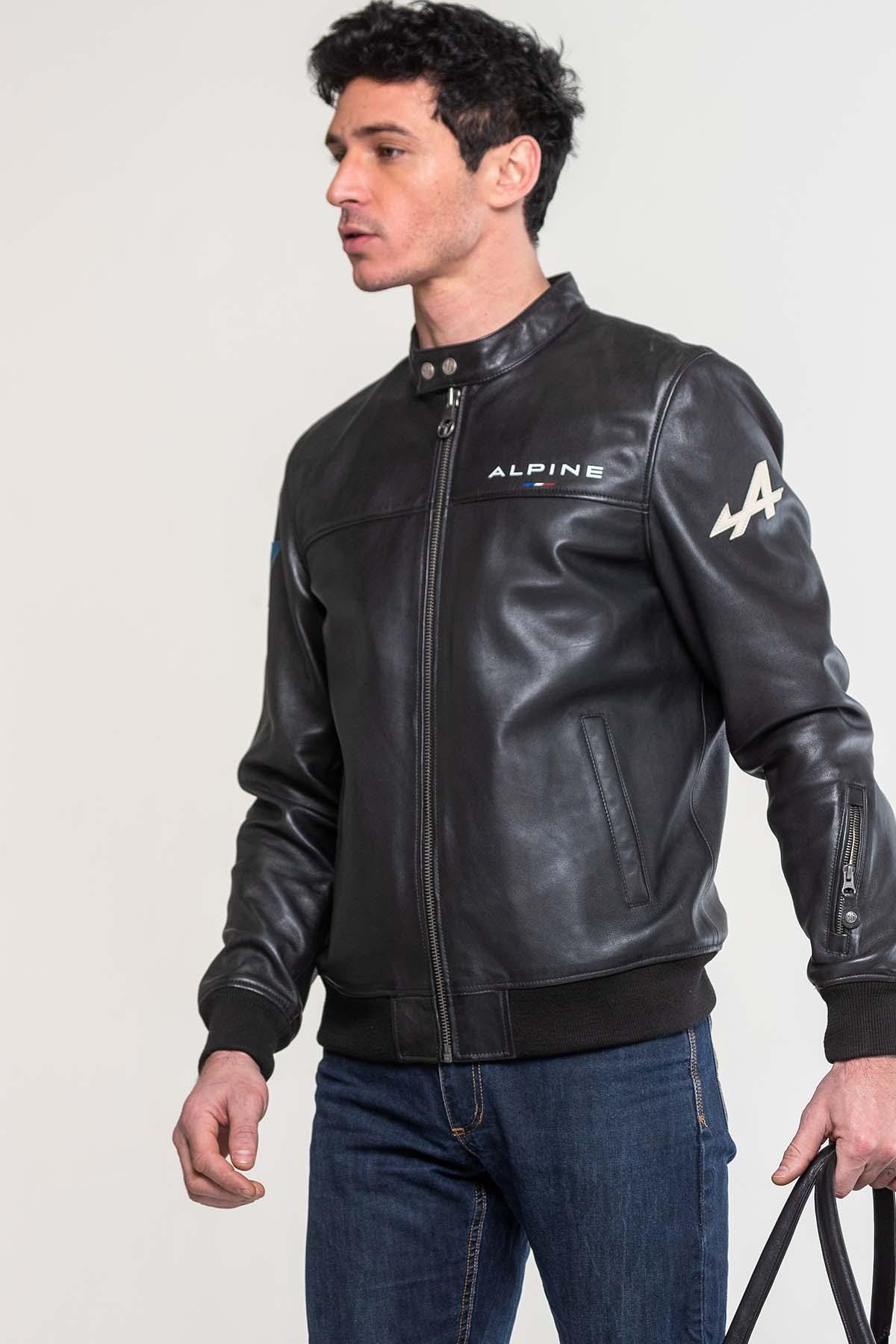 Chaqueta Hombre Alpine JEAN SHEEP CROWN BLACK — vista 3