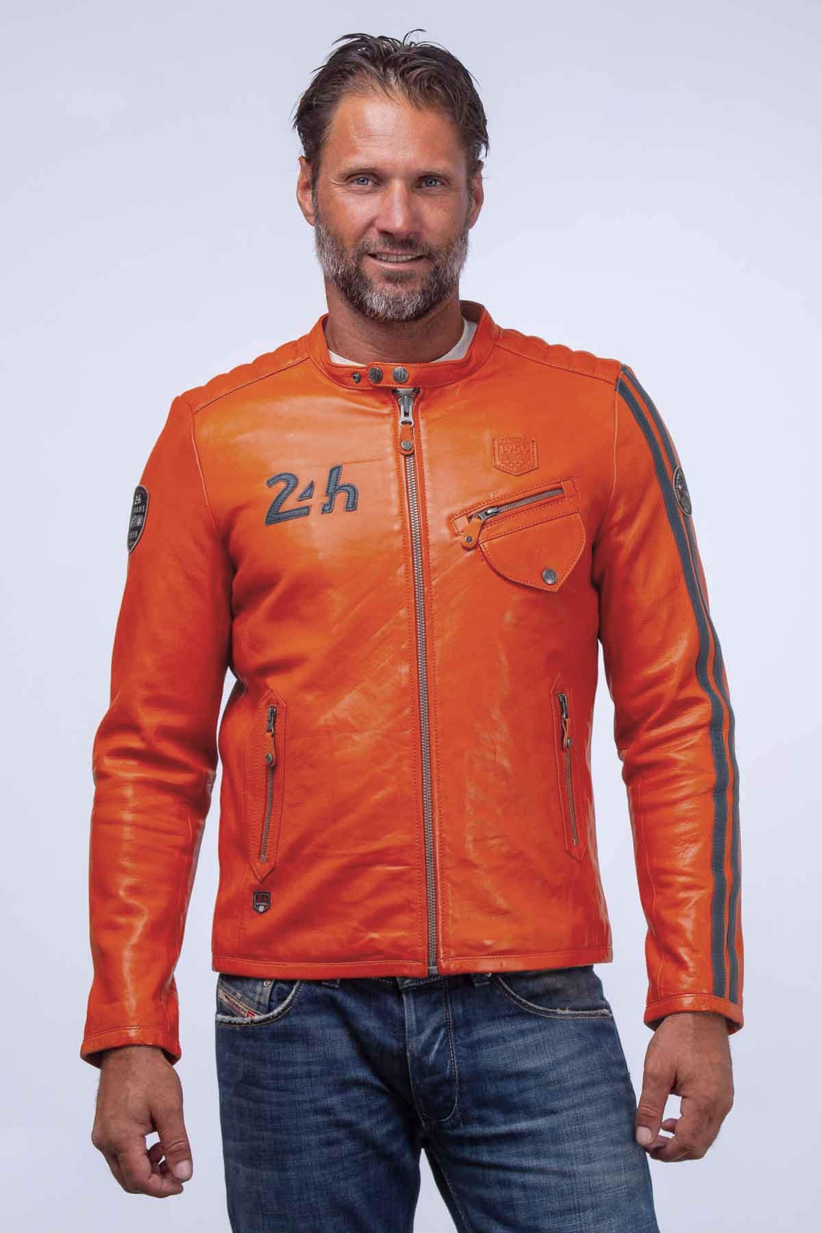 Giacche Uomo 24h Le Mans MARNE4 ORANGE — vista 2