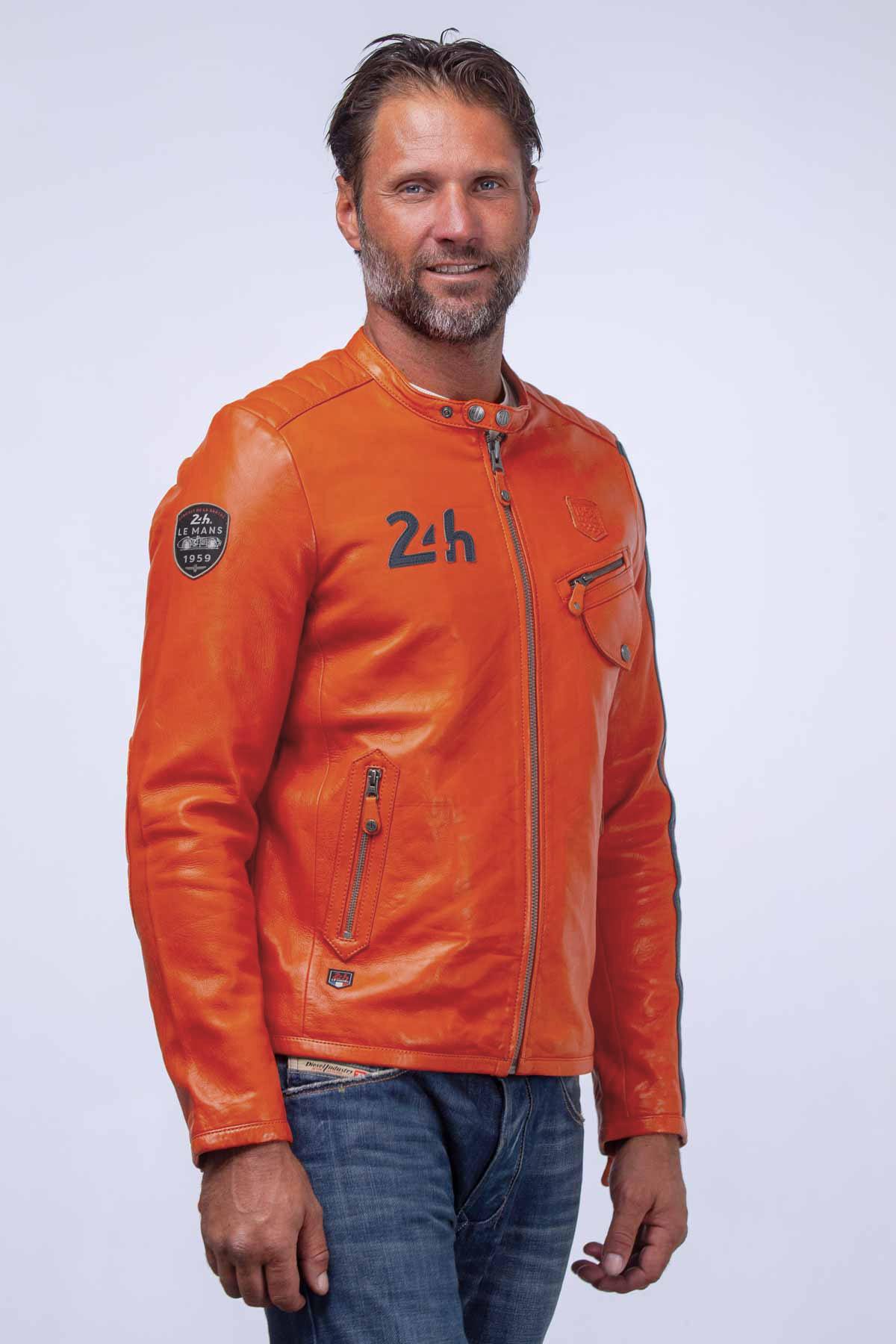 Giacche Uomo 24h Le Mans MARNE4 ORANGE — vista 6