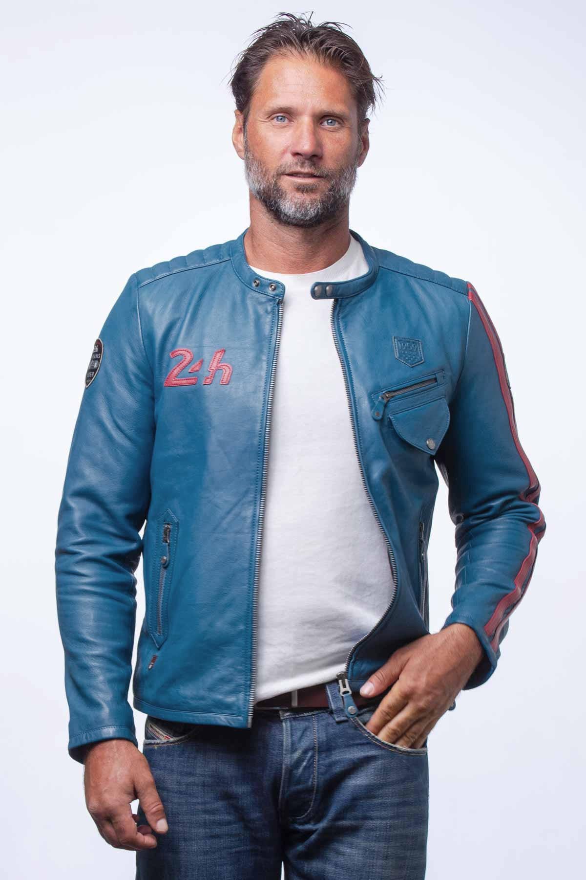 Blouson Homme 24h Le Mans MARNE4 OCEAN BLUE — vue 1