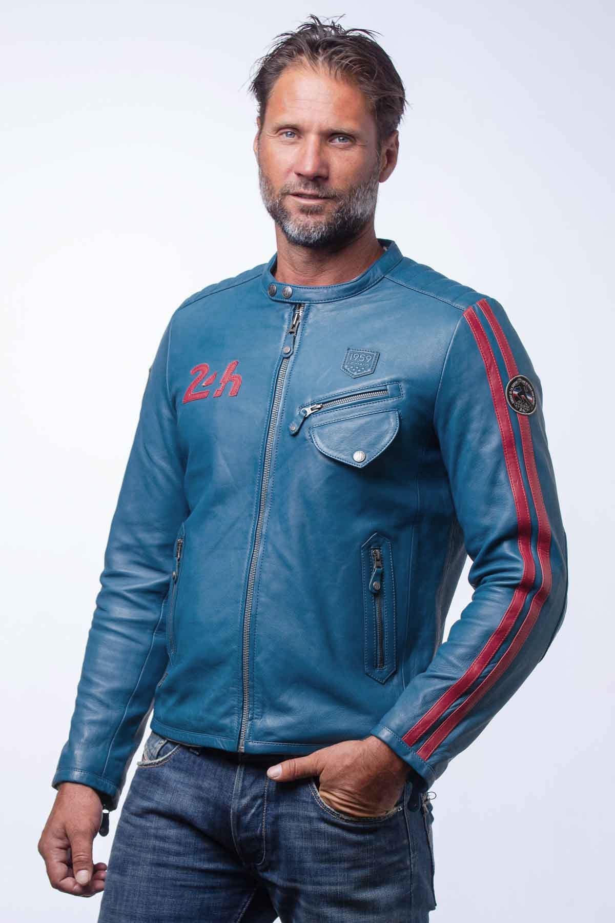 Blouson Homme 24h Le Mans MARNE4 OCEAN BLUE — vue 3