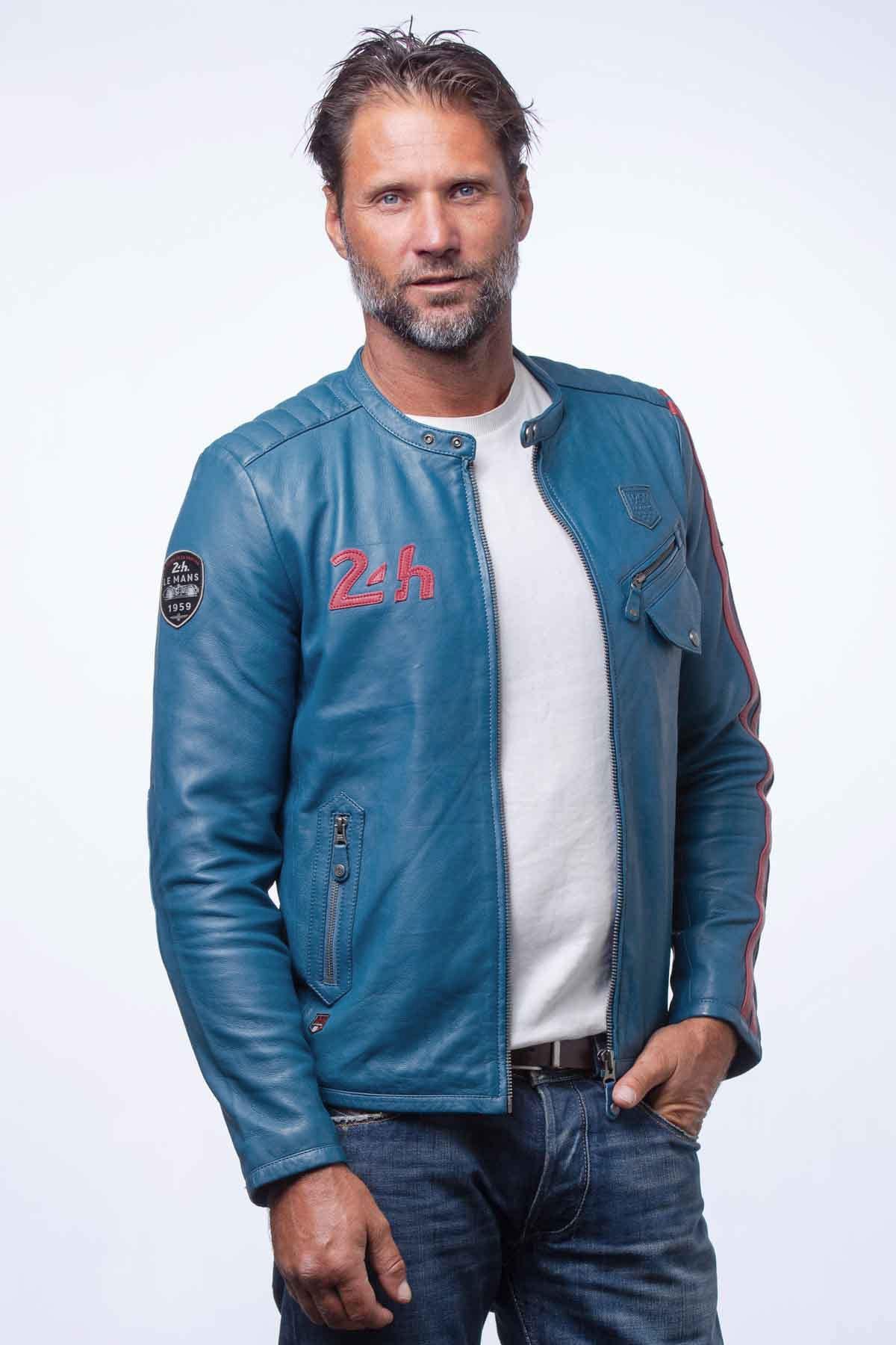 Blouson Homme 24h Le Mans MARNE4 OCEAN BLUE — vue 5