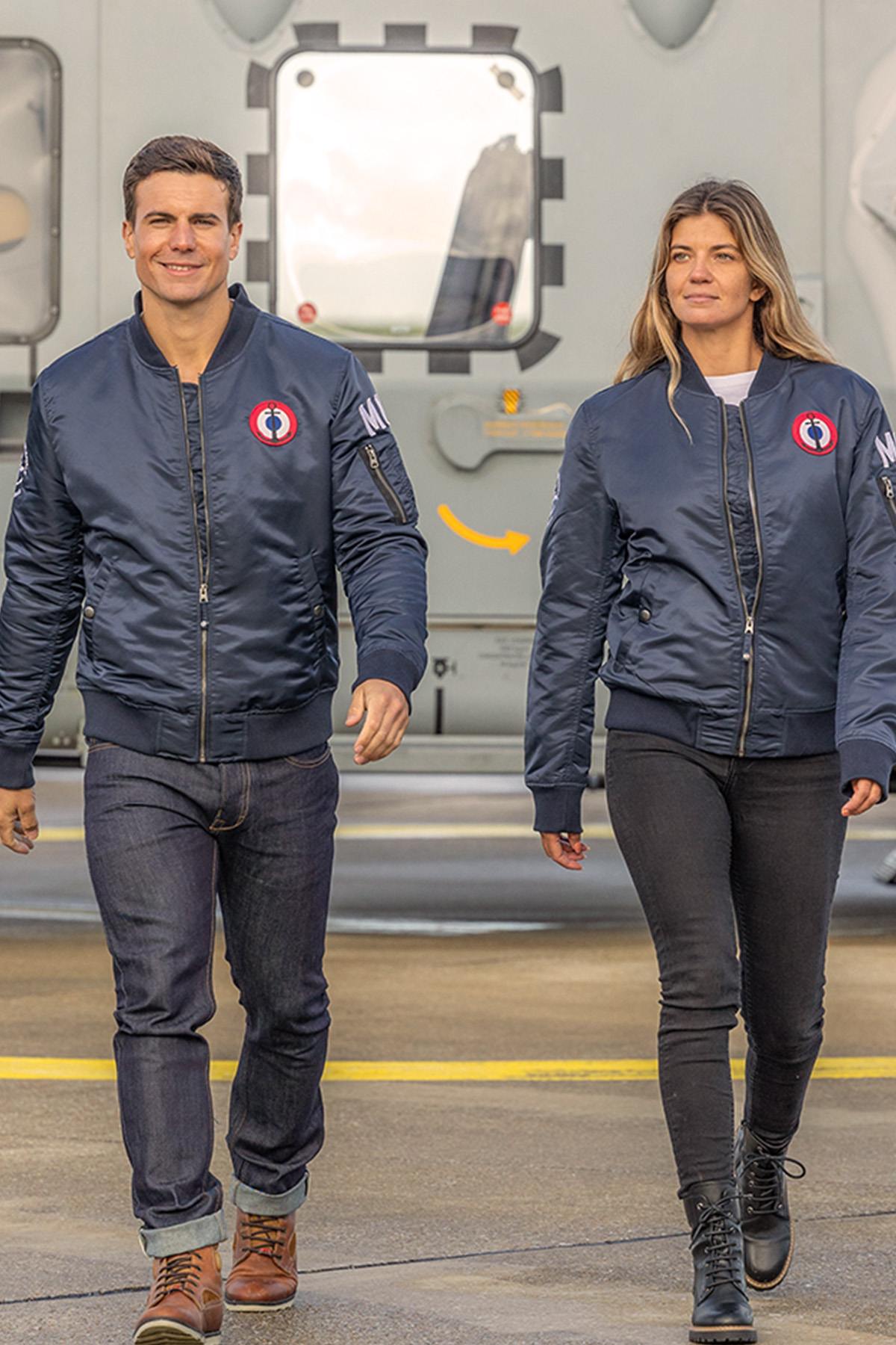 Herren Jacke Marine Nationale SPIRIT MN NAVY — Ansicht 8