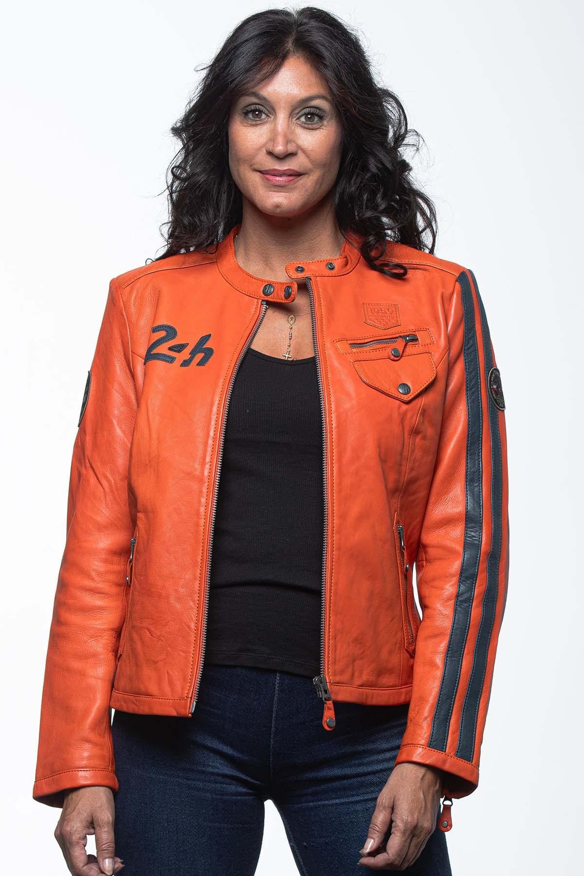 Damen Jacke 24h Le Mans RILEY4 ORANGE — Ansicht 4