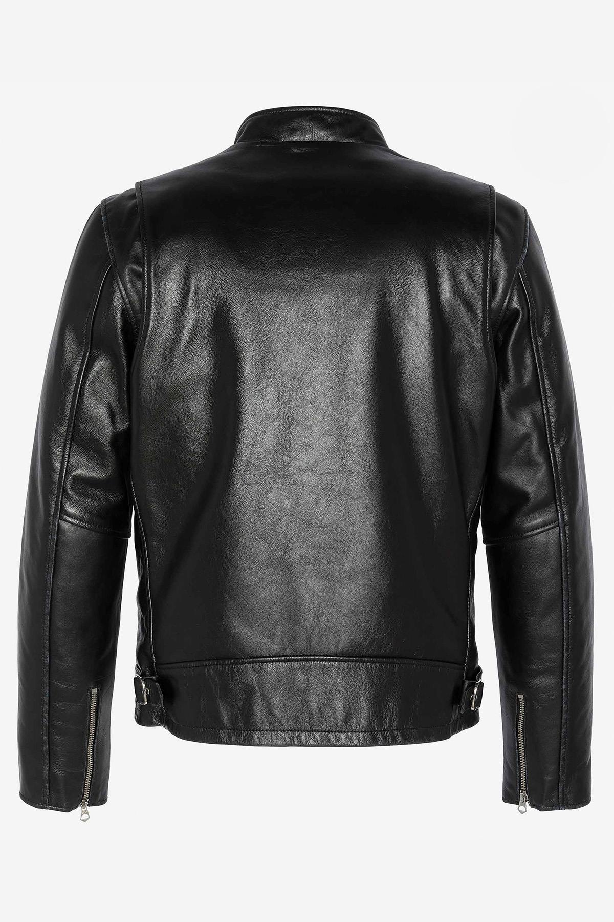 Chaqueta Hombre Schott LCAMERICA BLACK — vista 3