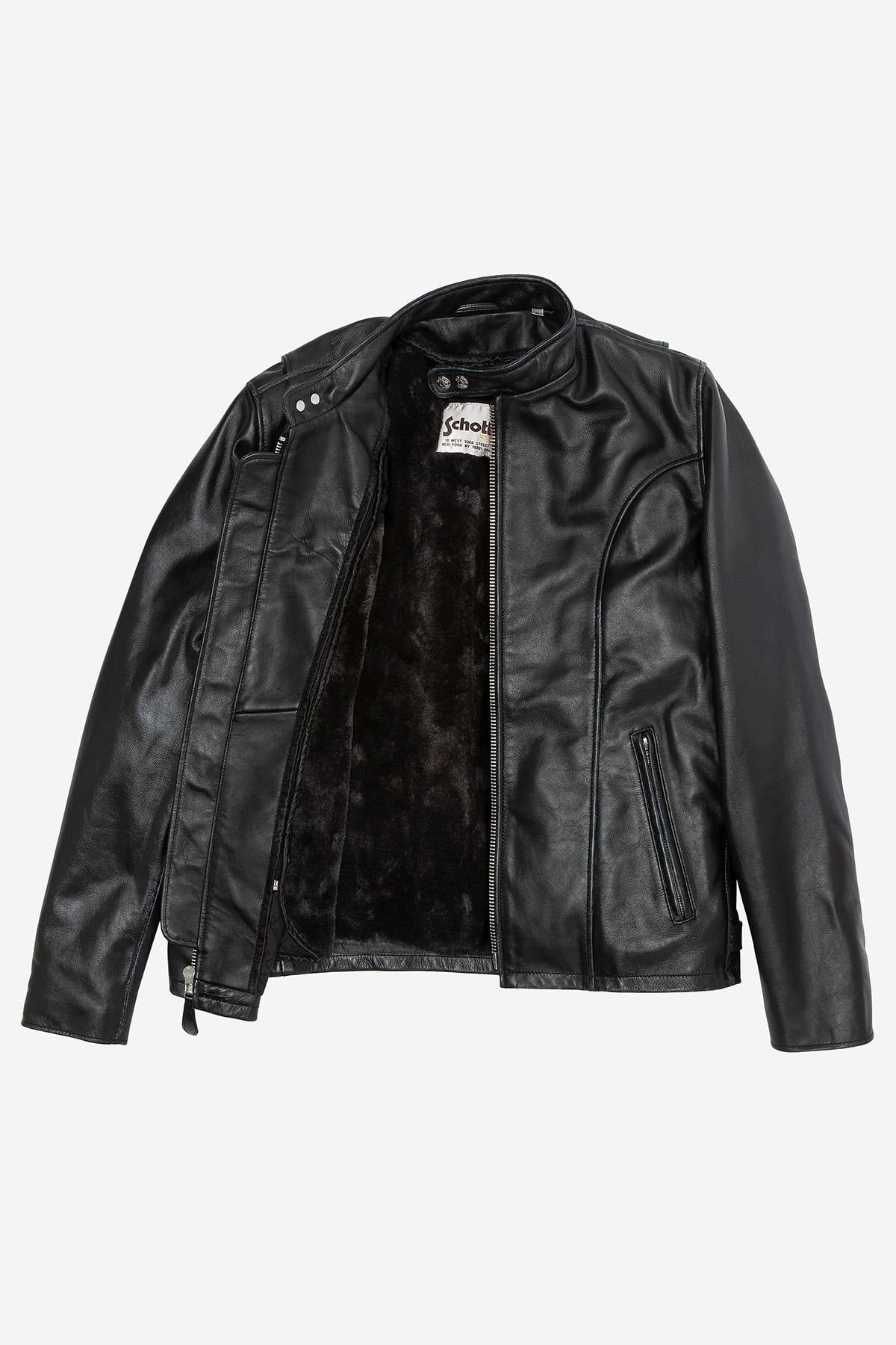 Chaqueta Hombre Schott LCAMERICA BLACK — vista 9