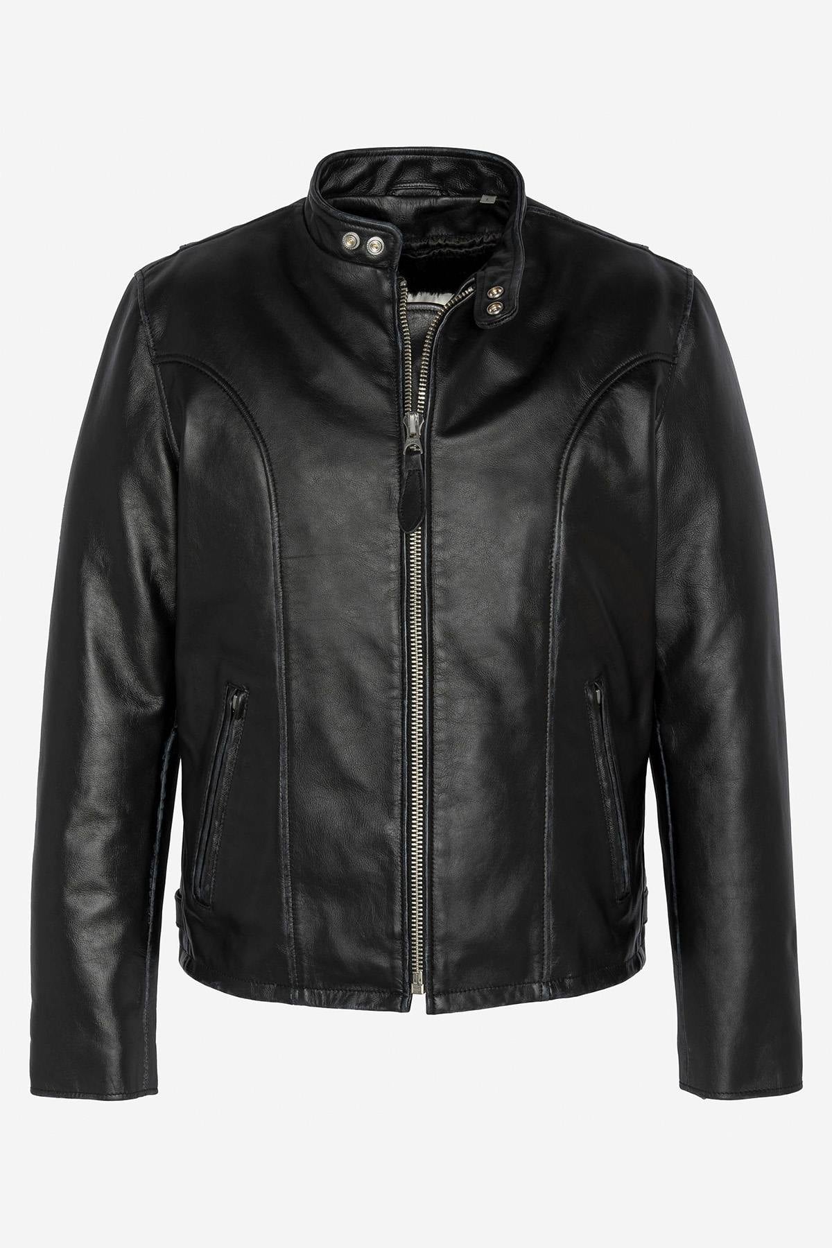 Chaqueta Hombre Schott LCAMERICA BLACK — vista 8