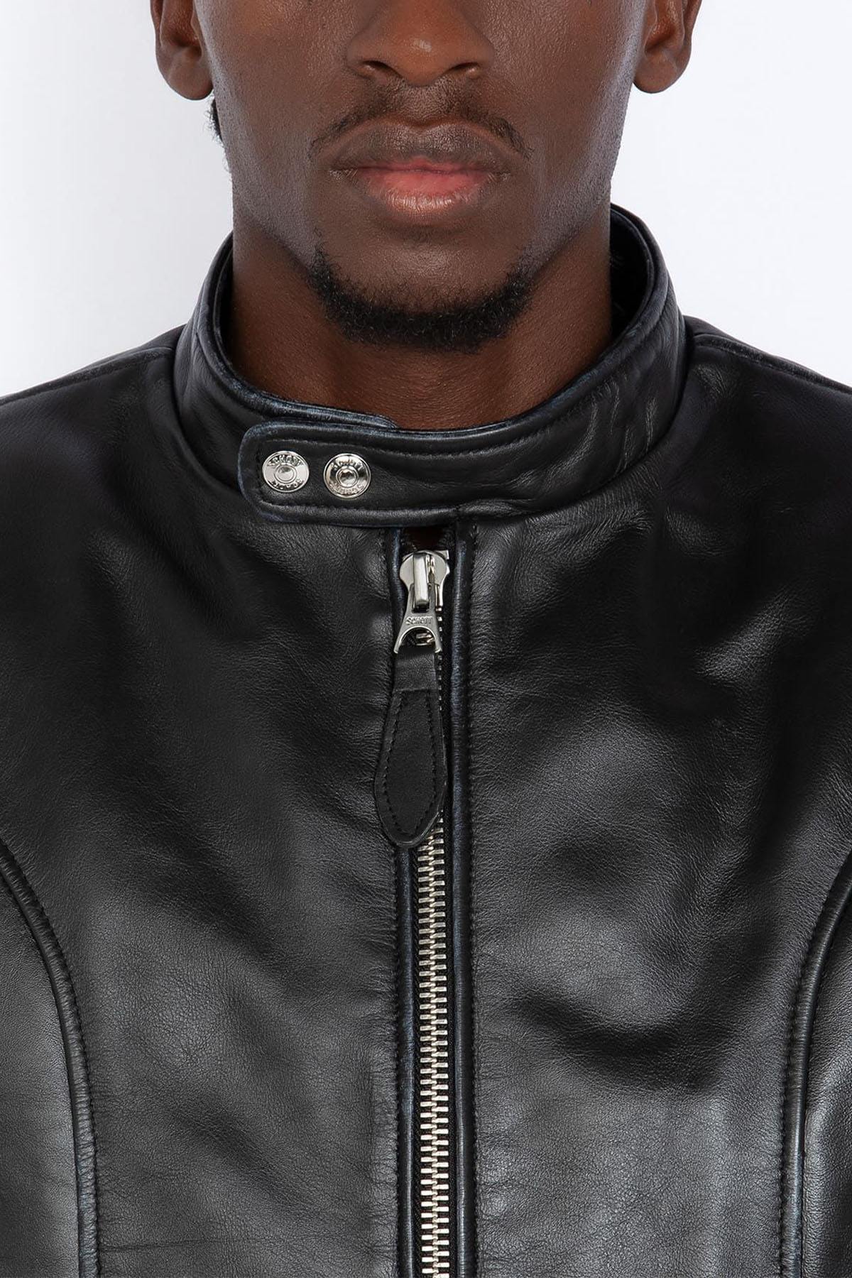 Chaqueta Hombre Schott LCAMERICA BLACK — vista 7
