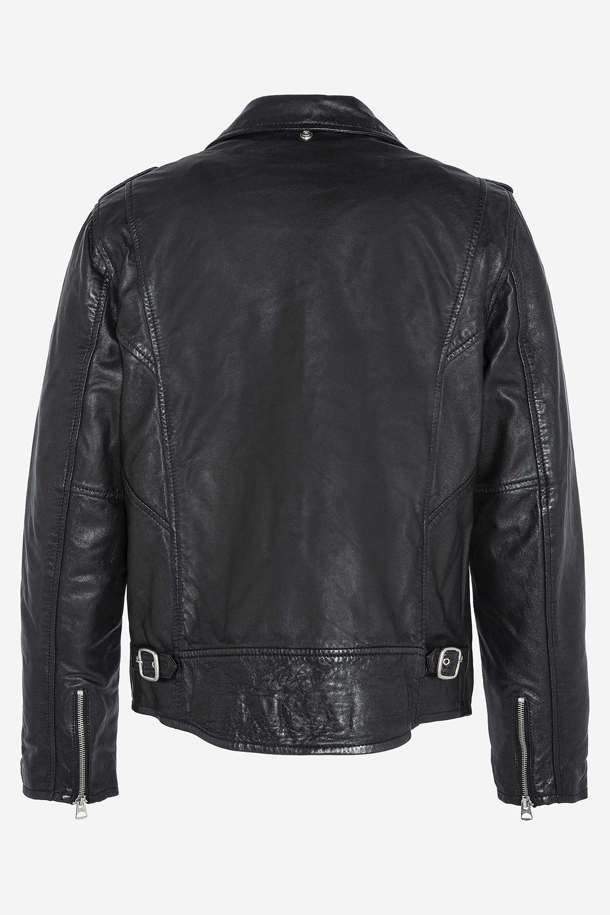 Herren Jacke Schott LC1140WX BLACK — Ansicht 6