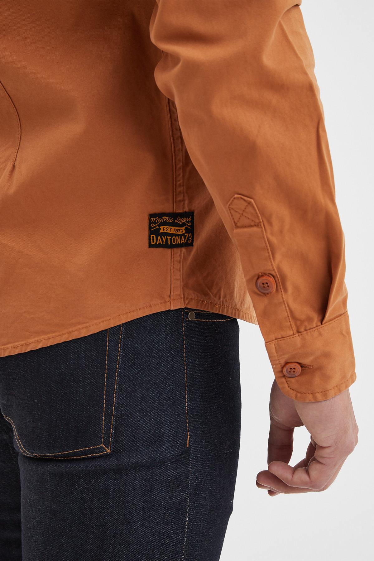 Chemise Homme Daytona VASSAR PRESCOTT TWILL COGNAC — vue 5