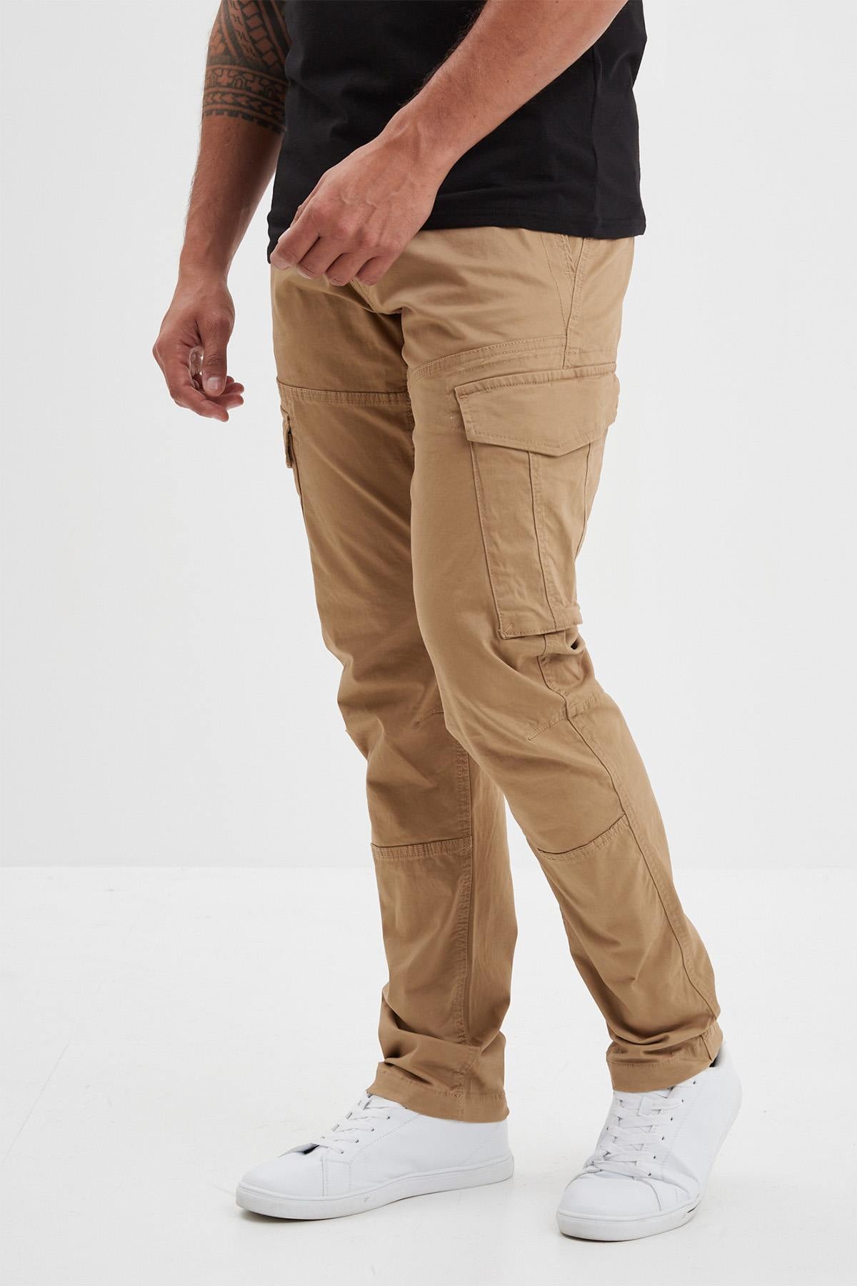 Pantaloni Uomo Daytona ADARE BROKEN TWILL BEIGE — vista 2