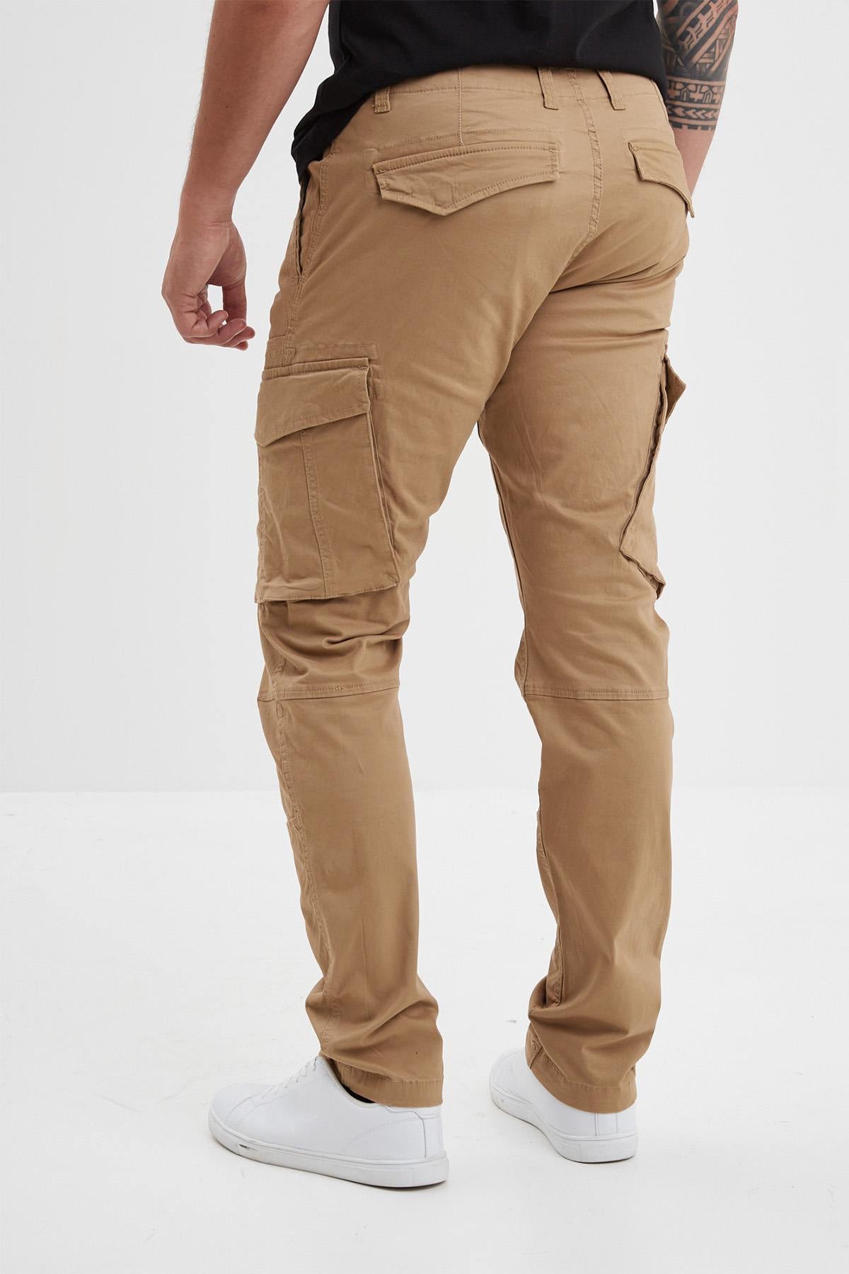 Pantaloni Uomo Daytona ADARE BROKEN TWILL BEIGE — vista 4