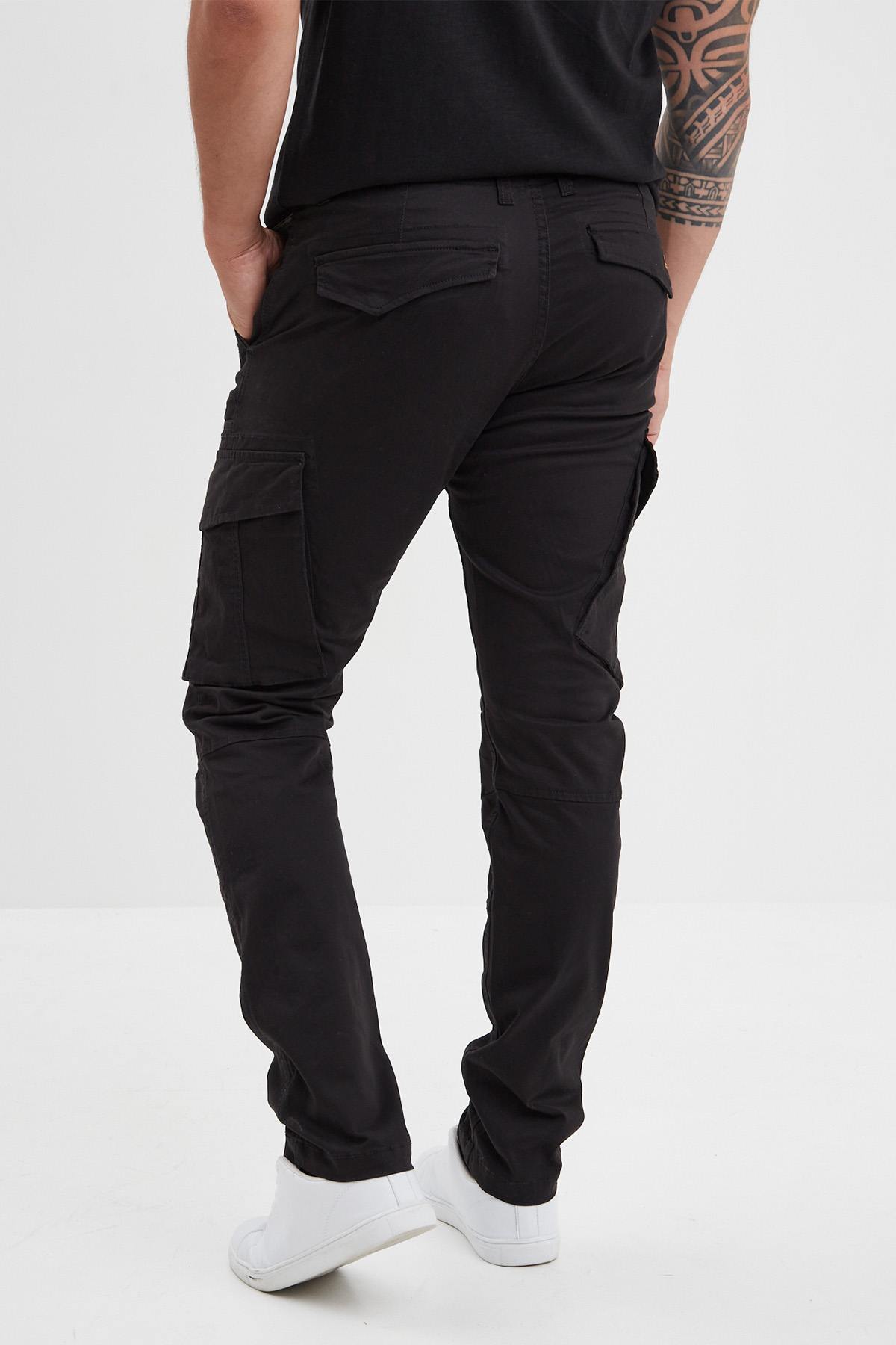 Pantalon Homme Daytona ADARE BROKEN TWILL BLACK — vue 2