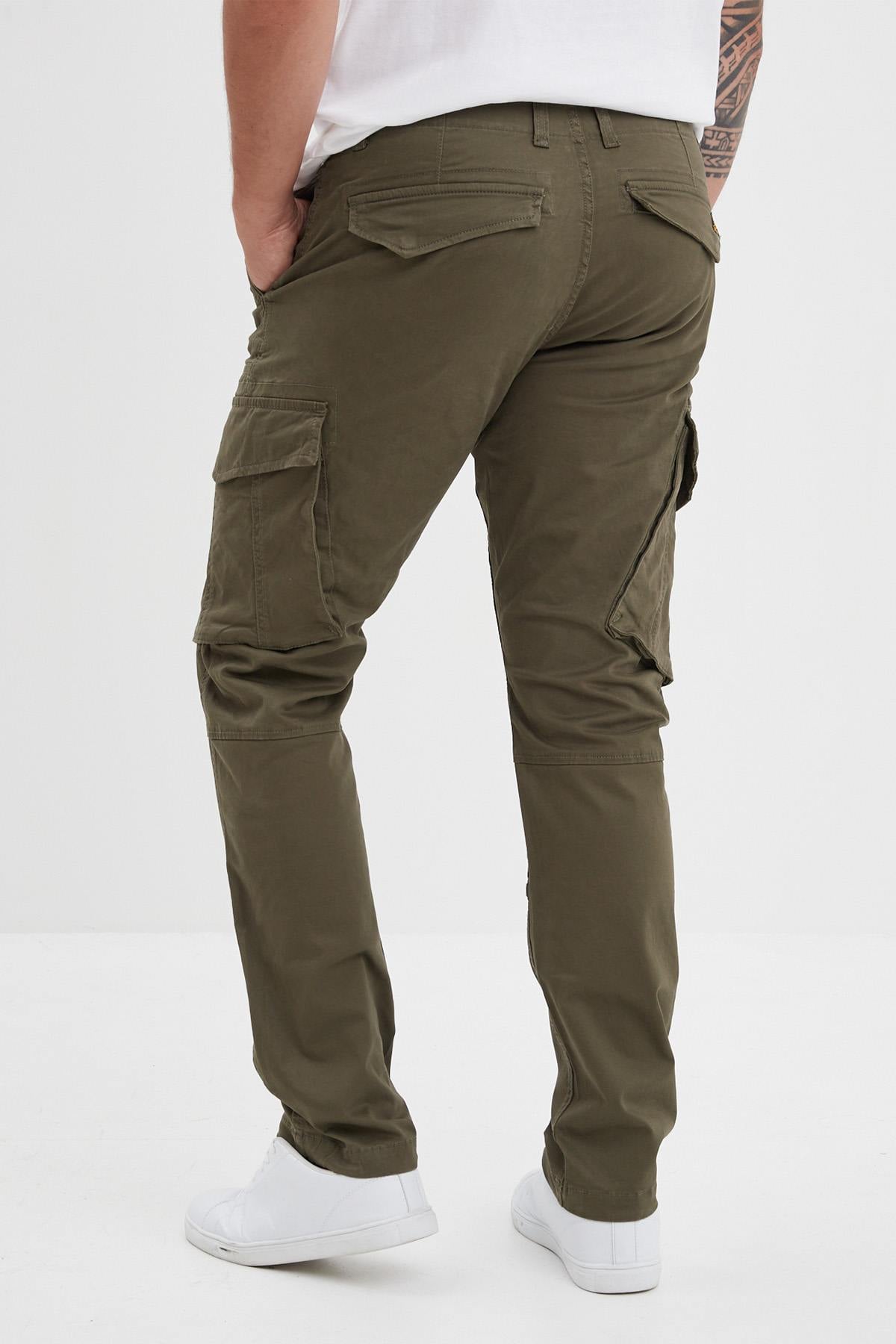 Pantalon Hombre Daytona ADARE BROKEN TWILL KHAKI GREEN — vista 2